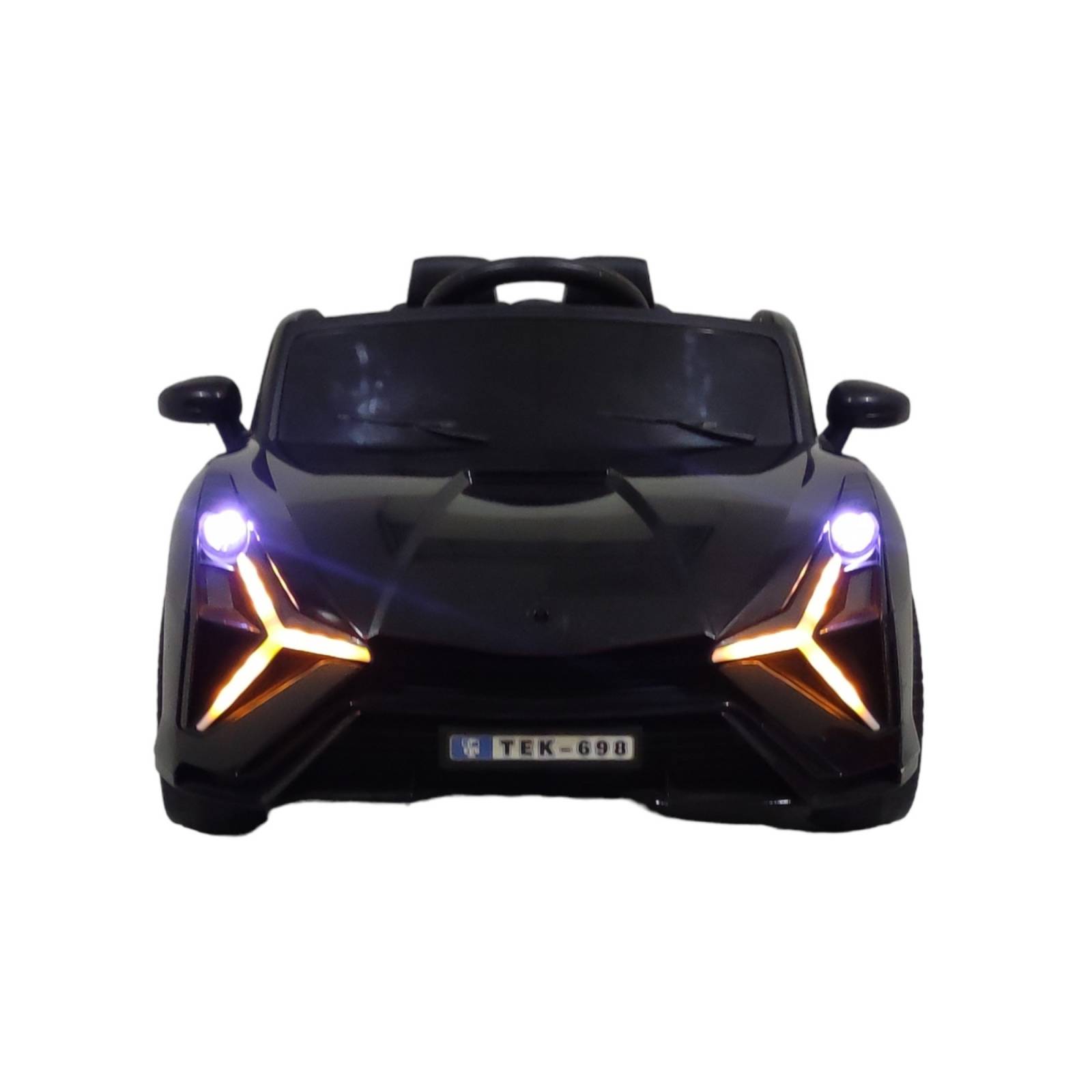Carro electrico para niños con Control Remoto 12V Negro Lambo  - Negro