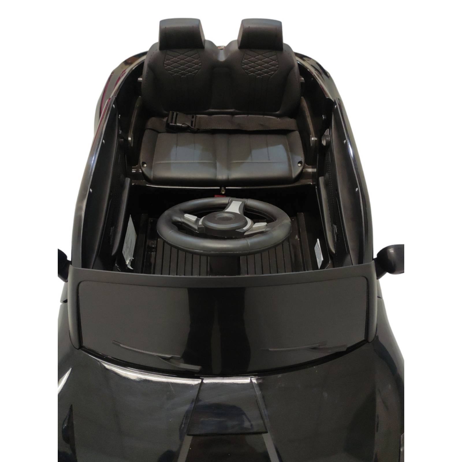 Carro electrico para niños con Control Remoto 12V Negro Lambo  - Negro
