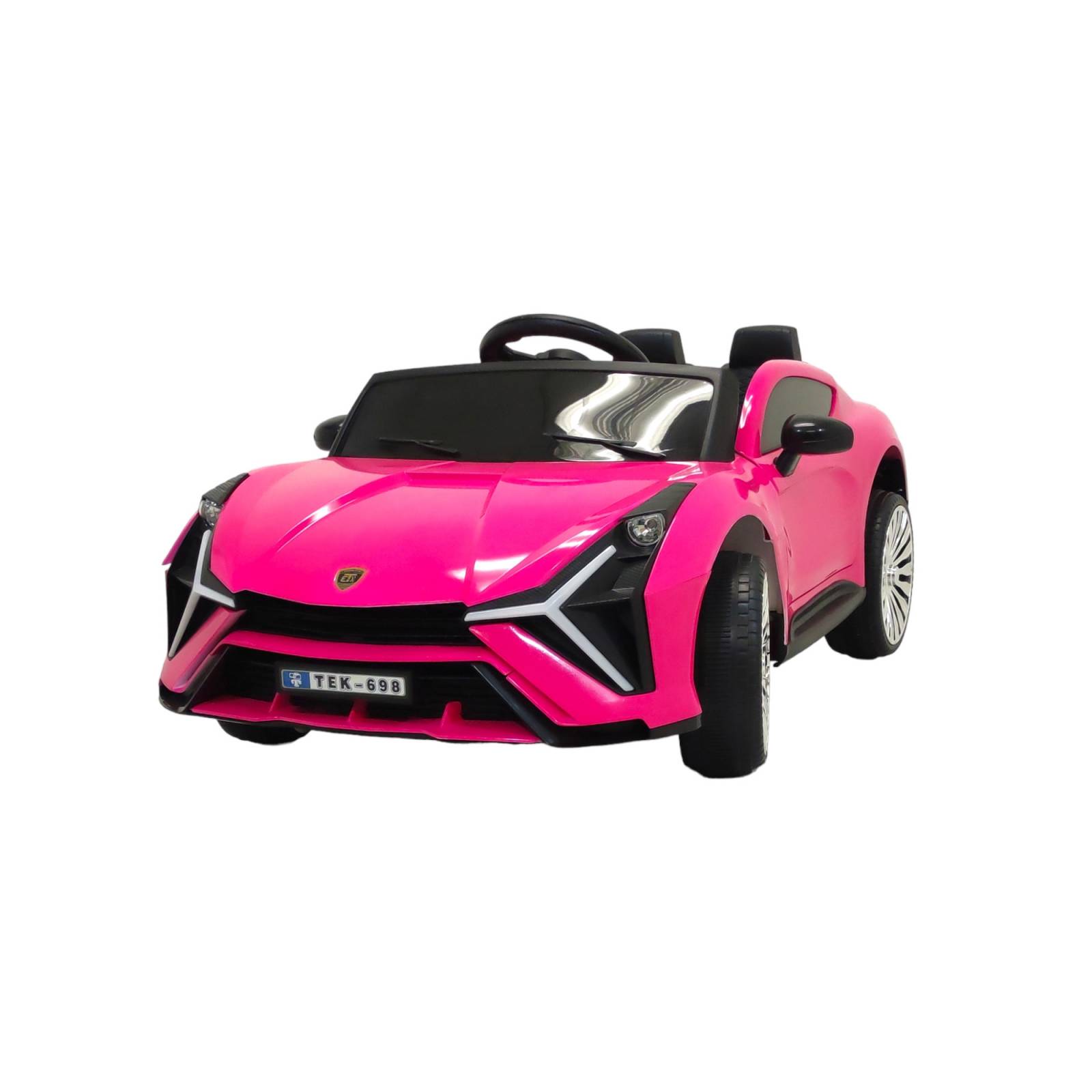 Carro electrico para niños con Control Remoto 12V Rosa Lambo  - Rosa