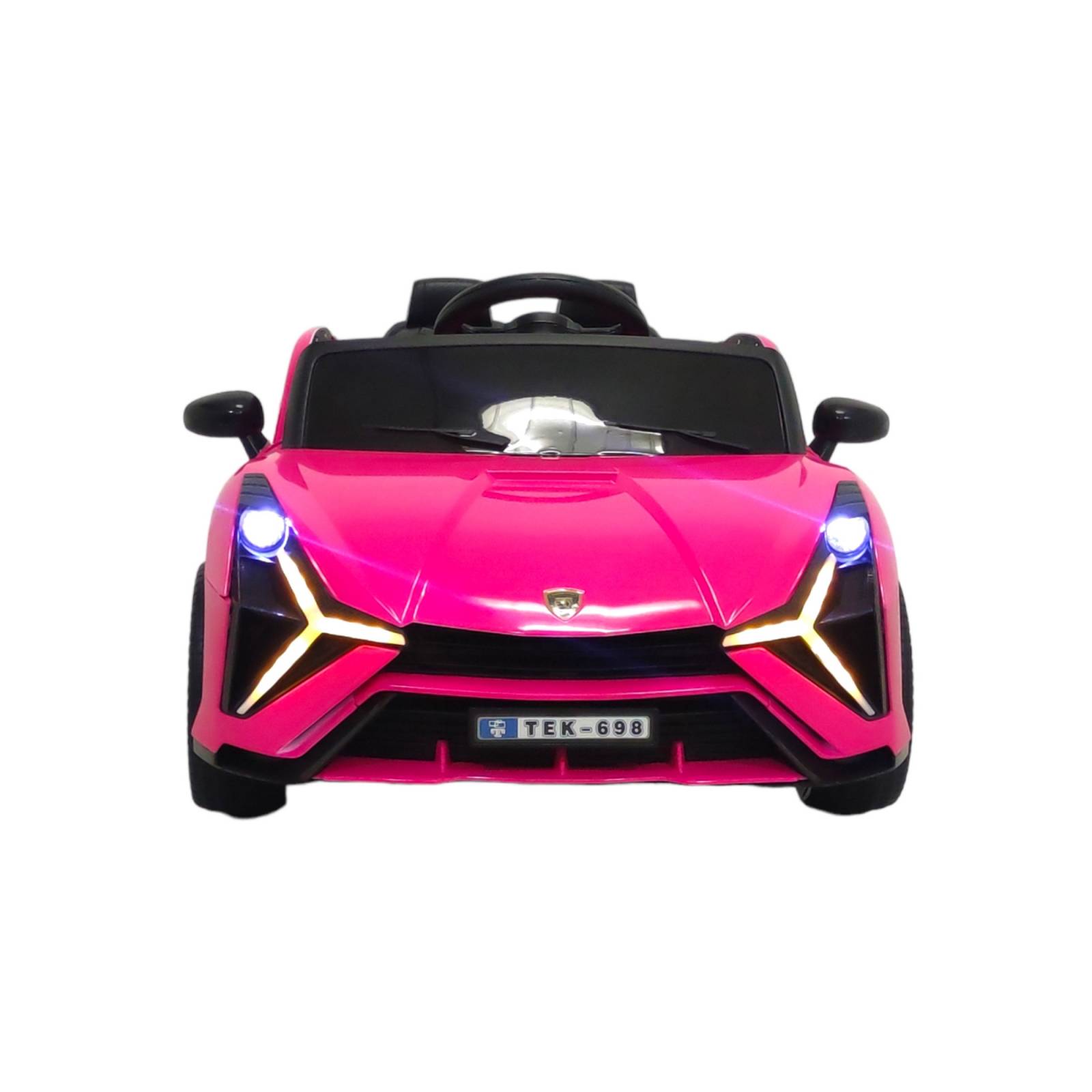 Carro electrico para niños con Control Remoto 12V Rosa Lambo  - Rosa