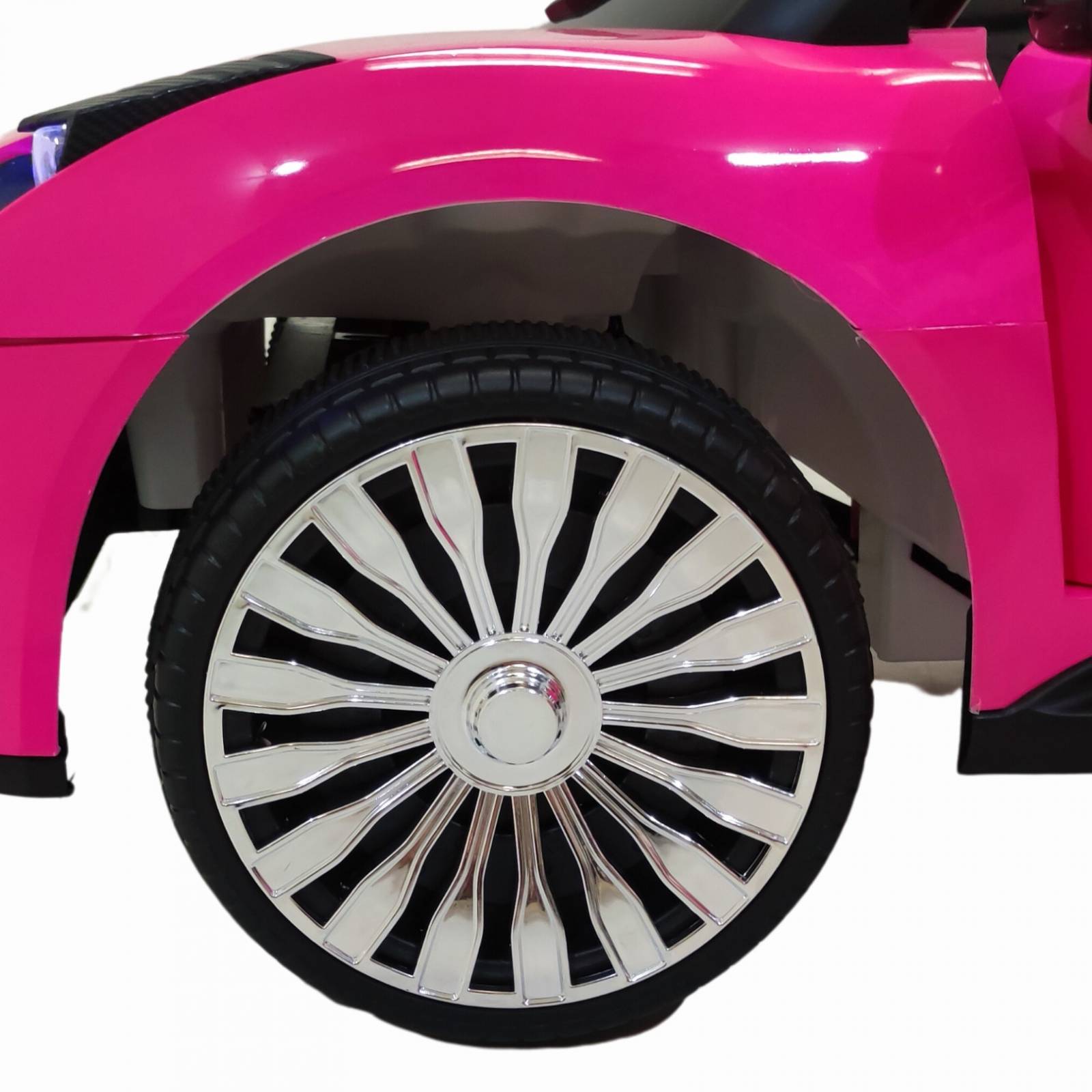 Carro electrico para niños con Control Remoto 12V Rosa Lambo  - Rosa