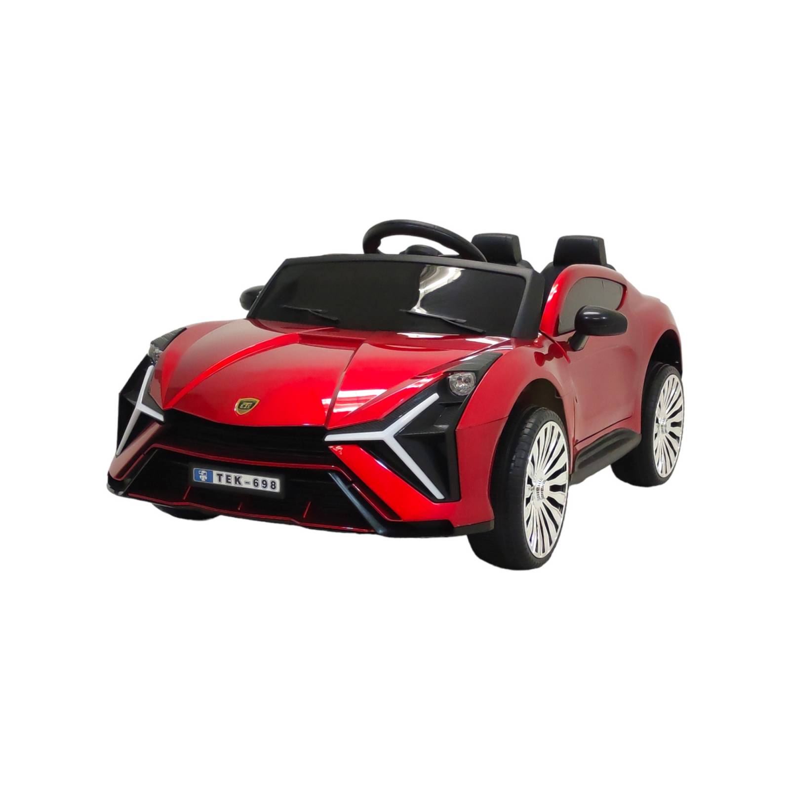 Carro electrico para niños con Control Remoto 12V Rojo Lambo  - Rojo