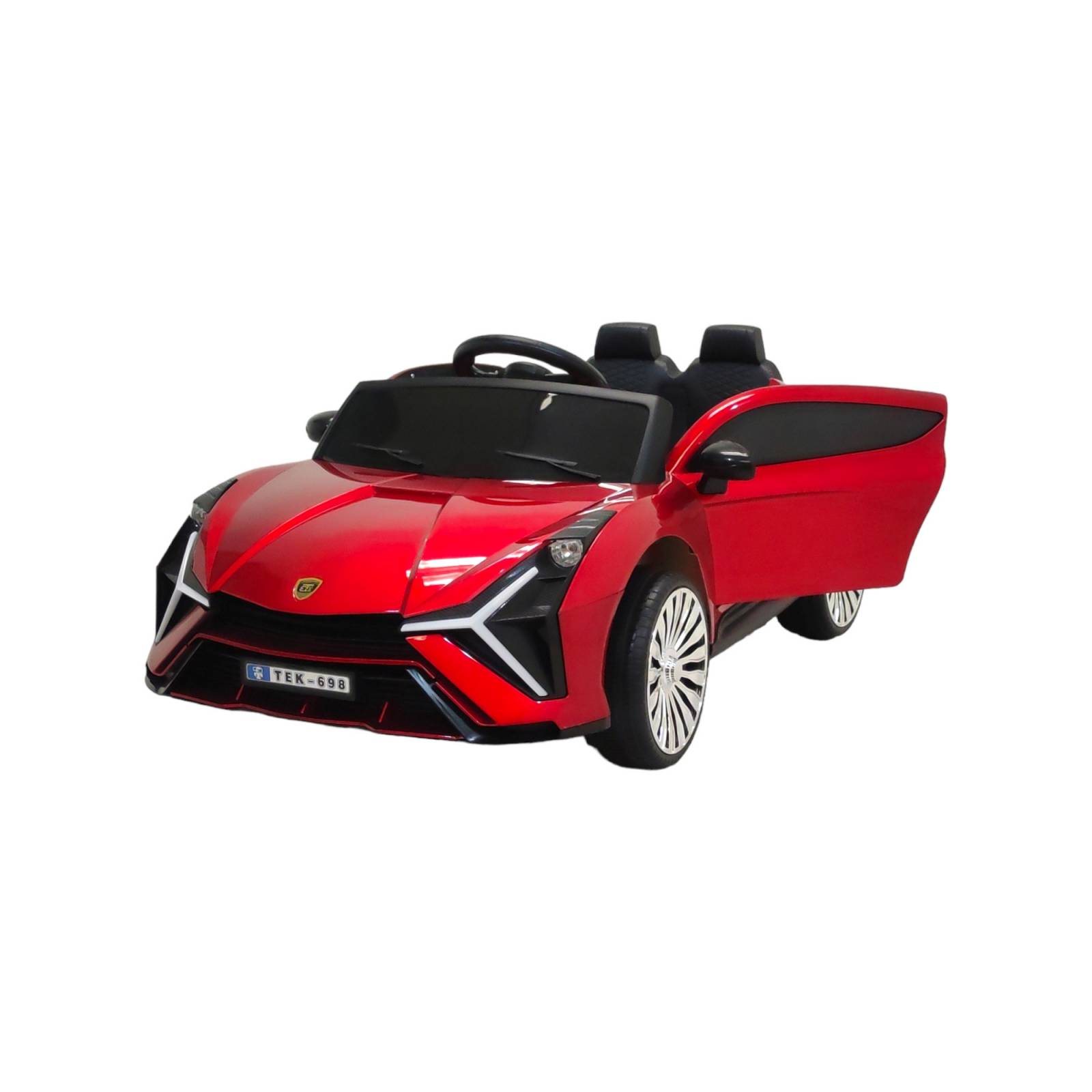 Carro electrico para niños con Control Remoto 12V Rojo Lambo  - Rojo