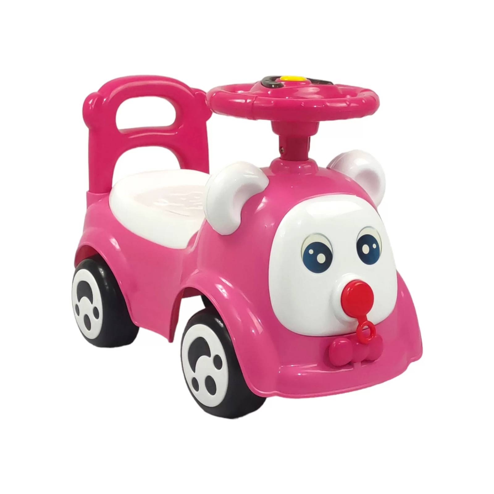 Montable Correpasillos con Sonido,Luz,Cajuela Rosa  - Rosa