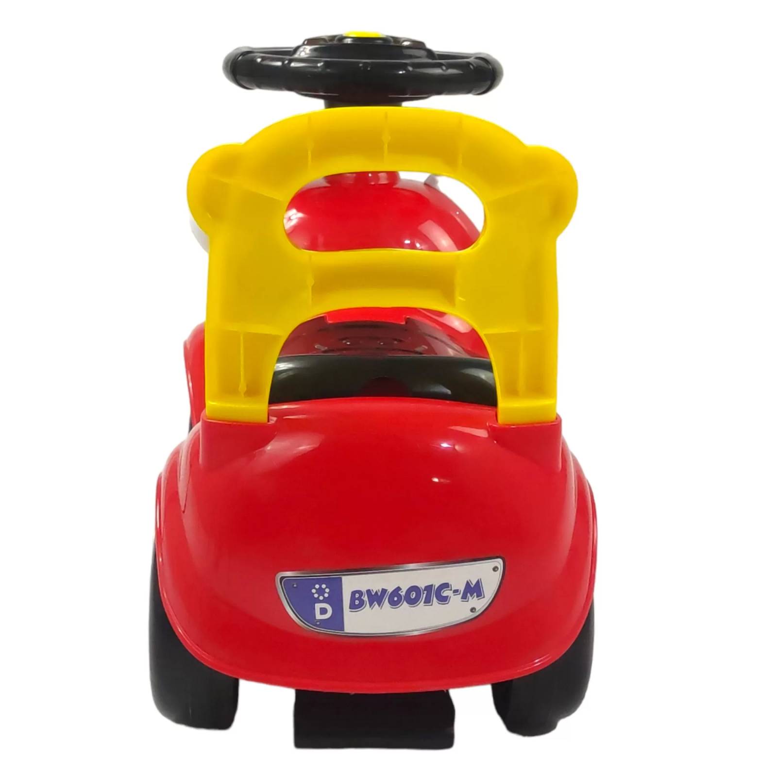 Montable Correpasillos con Sonido,Luz,Cajuela Chango Rojo - Rojo