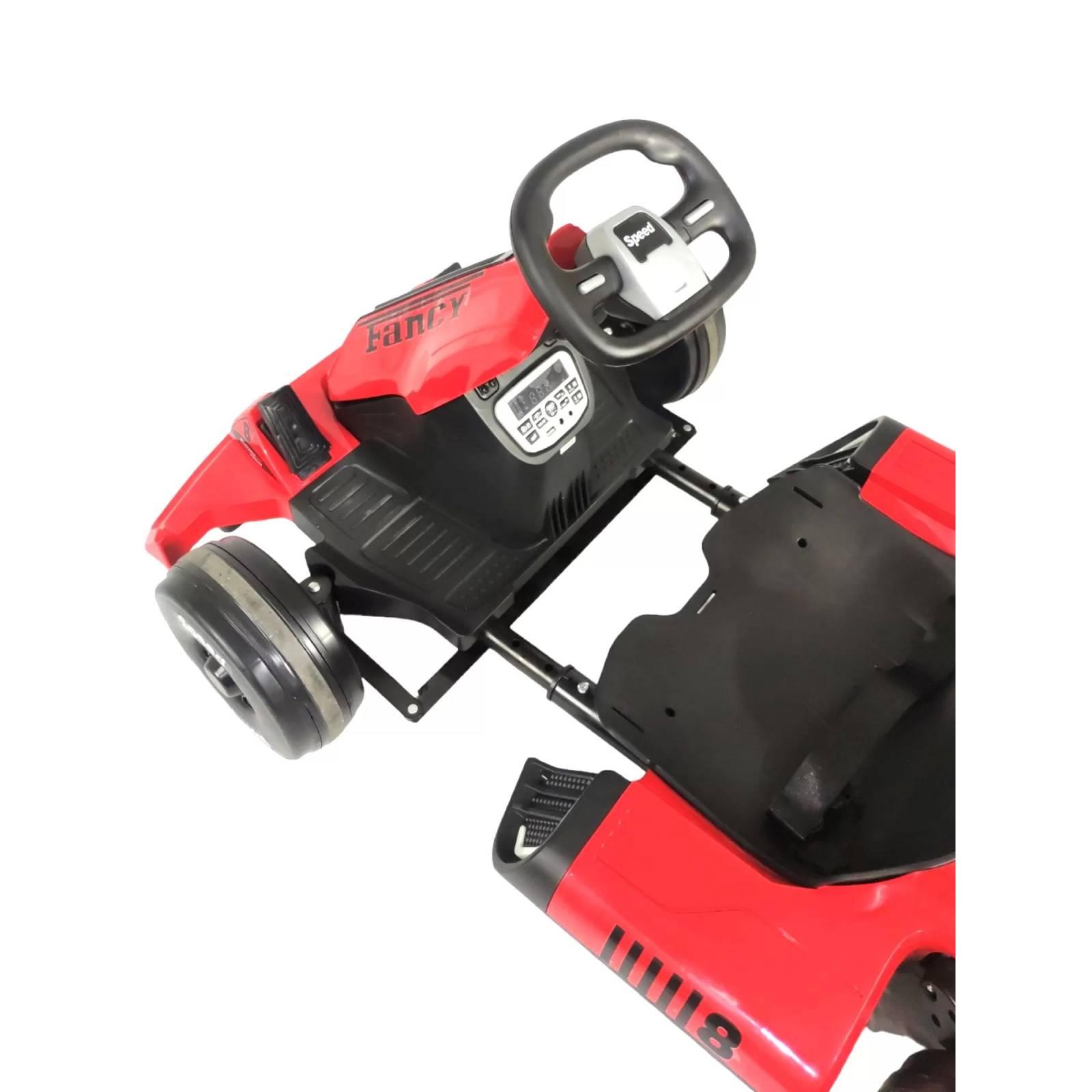 Go Kart Montable Electrico Control Remoto Rojo 8 Km/h 12V7  - Rojo.