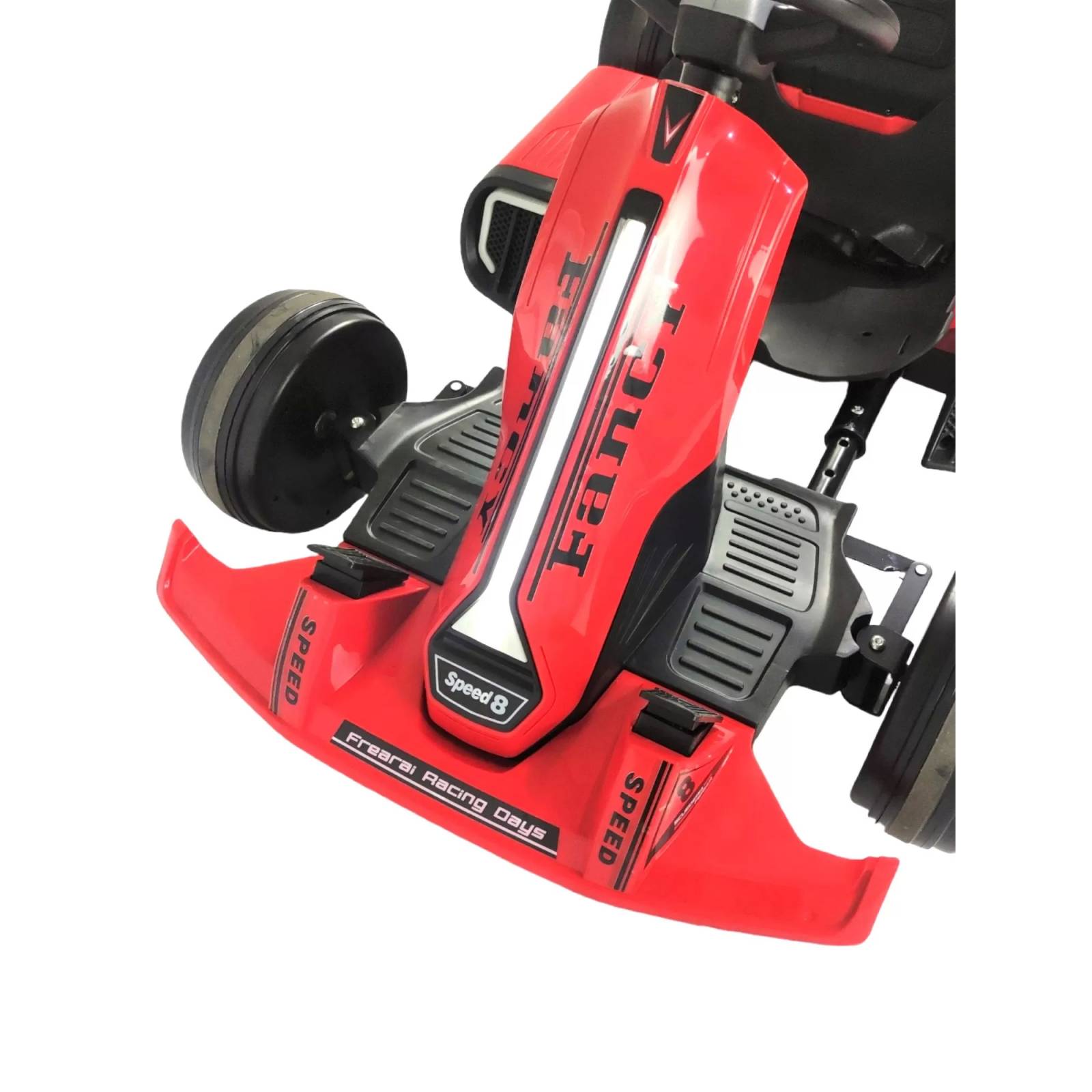 Go Kart Montable Electrico Control Remoto Rojo 8 Km/h 12V7  - Rojo.