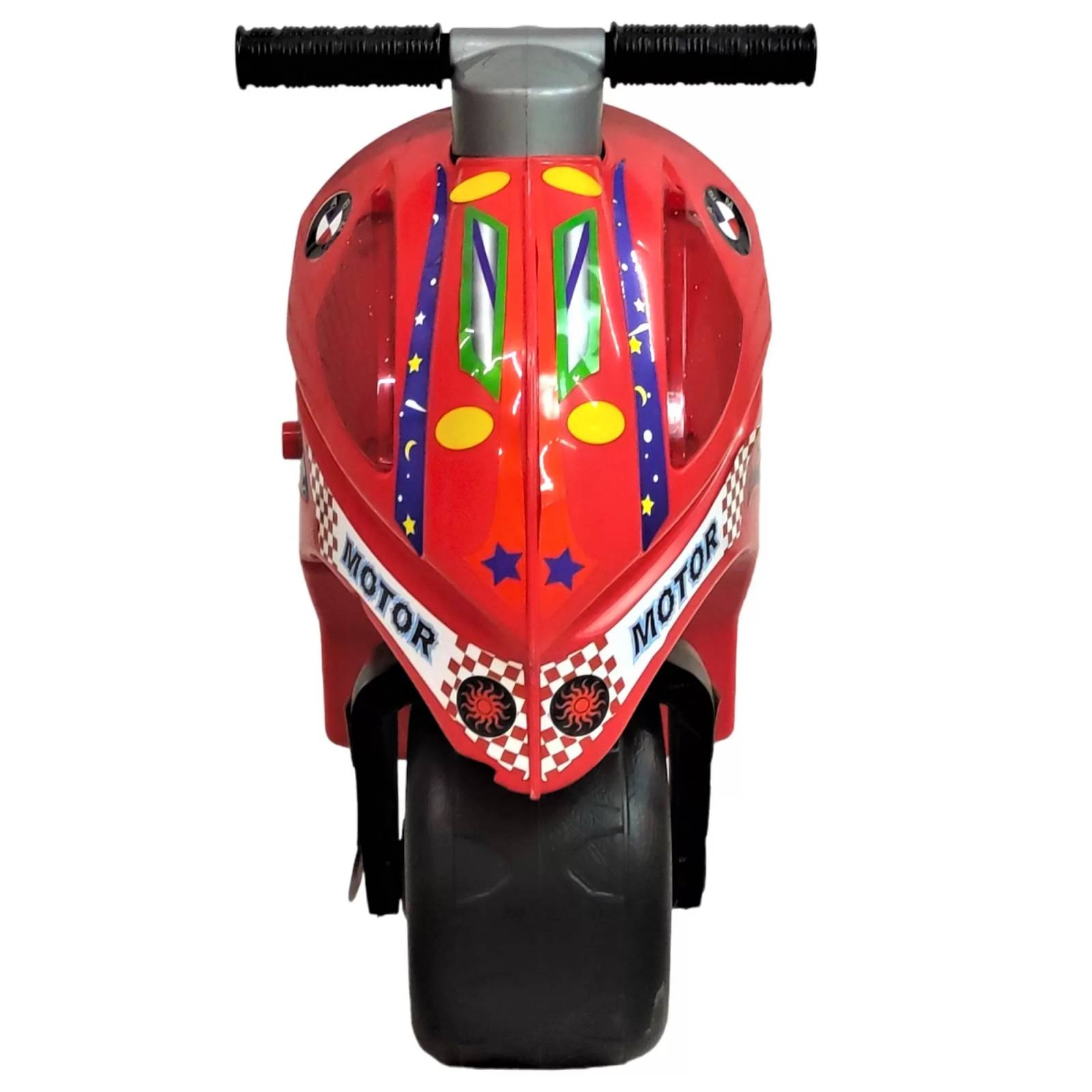 Montable para Niños Moto Correpasillos, largo 68 cm  - Rojo