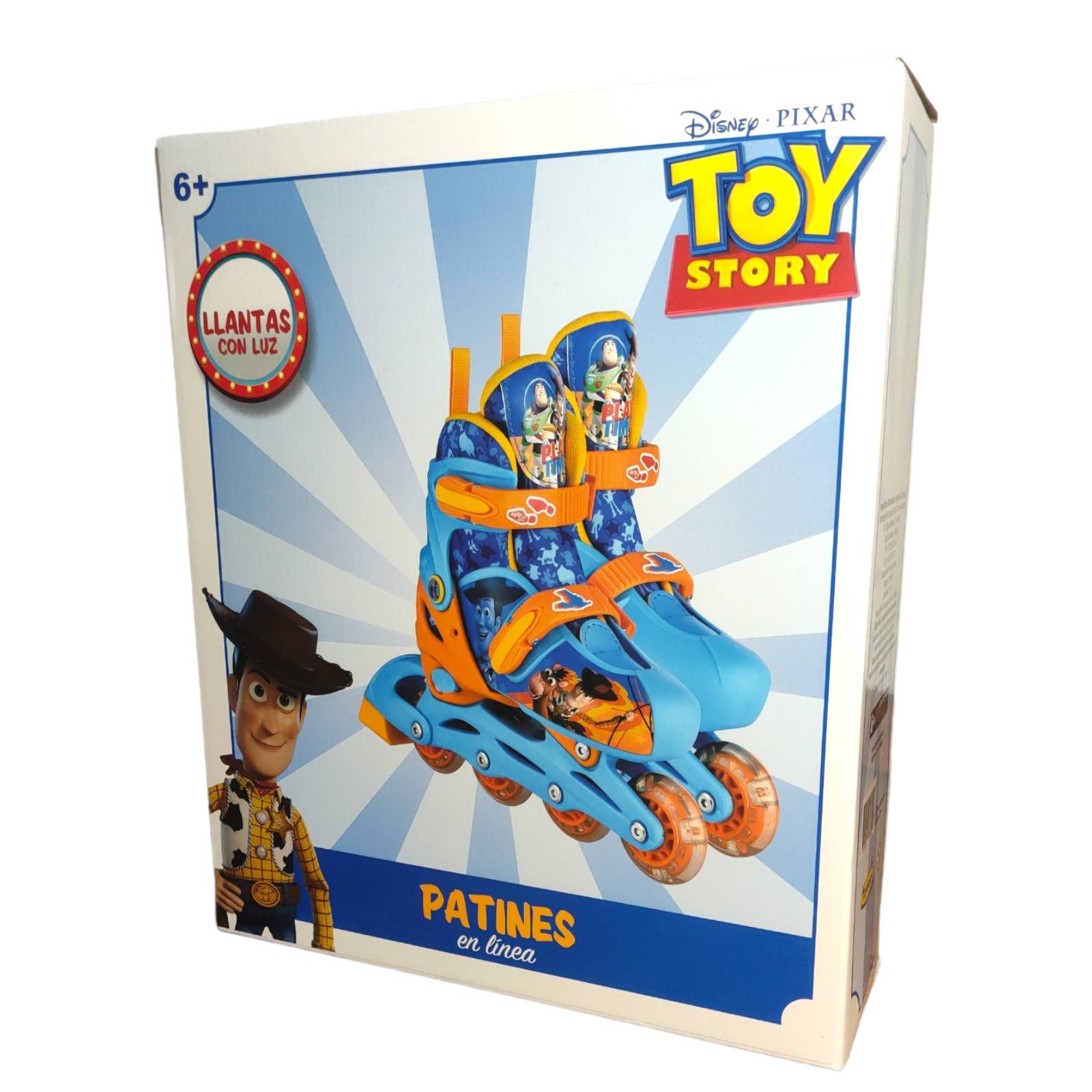 Patines en Linea para Niños Ajustables Toy Story - 22a24.