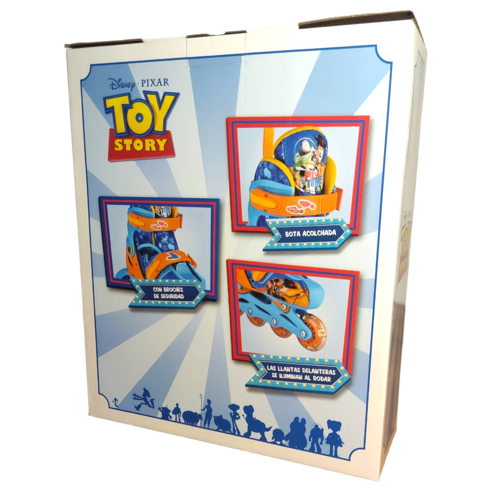 Patines en Linea para Niños Ajustables Toy Story - 22a24.