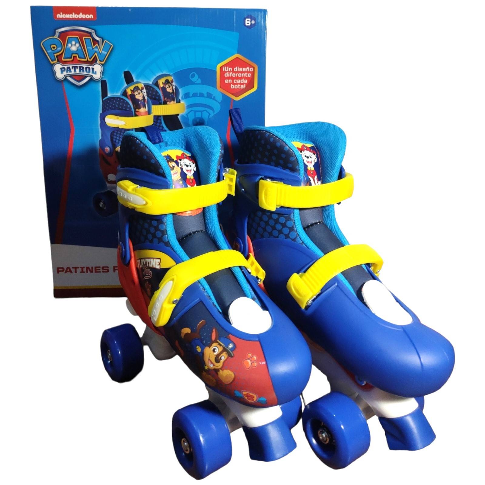 Patines 4 Ruedas para Niños Roller Paw Patrol  - 22a24