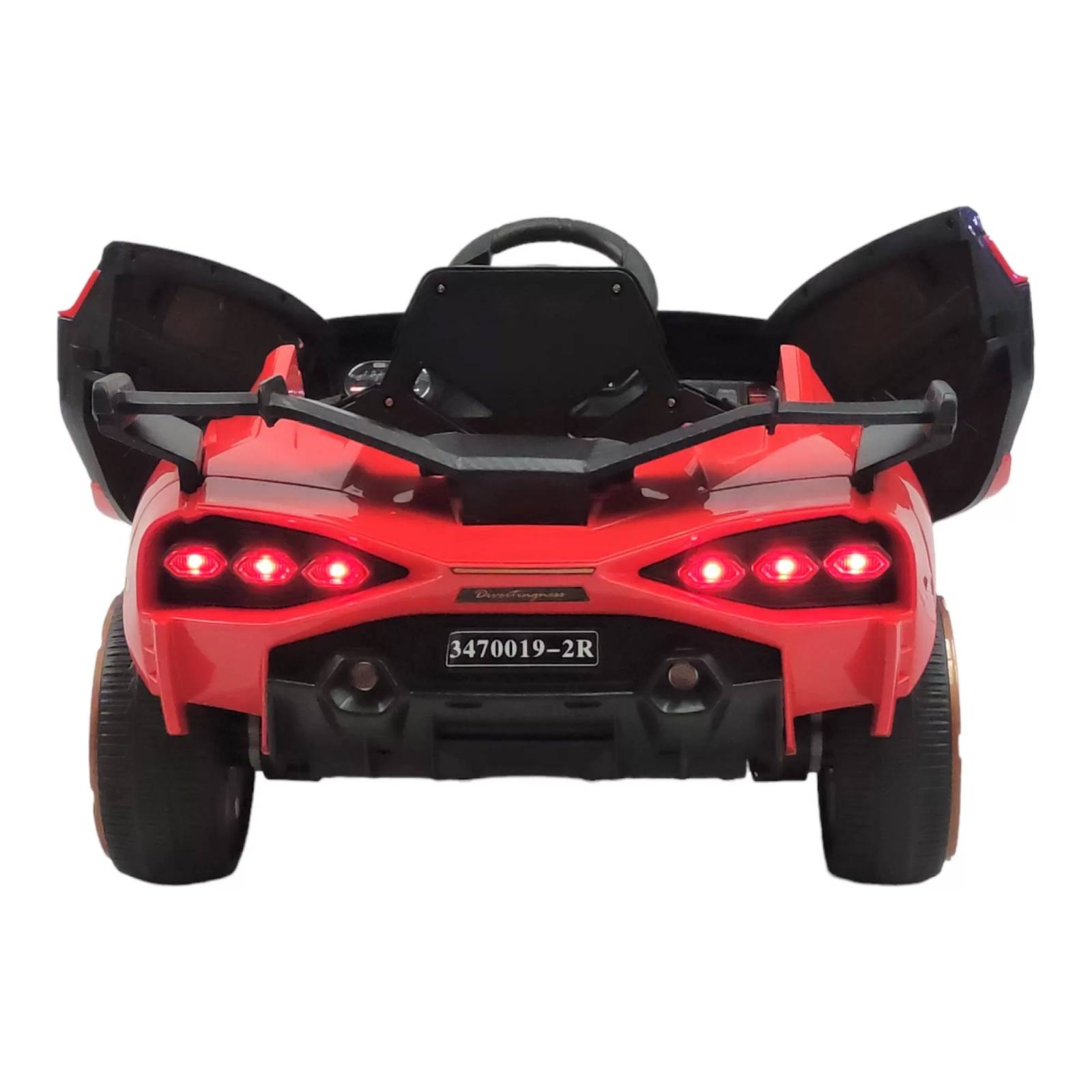 Carro electrico para niños con Control Remoto 12V Lambo  - Rojo