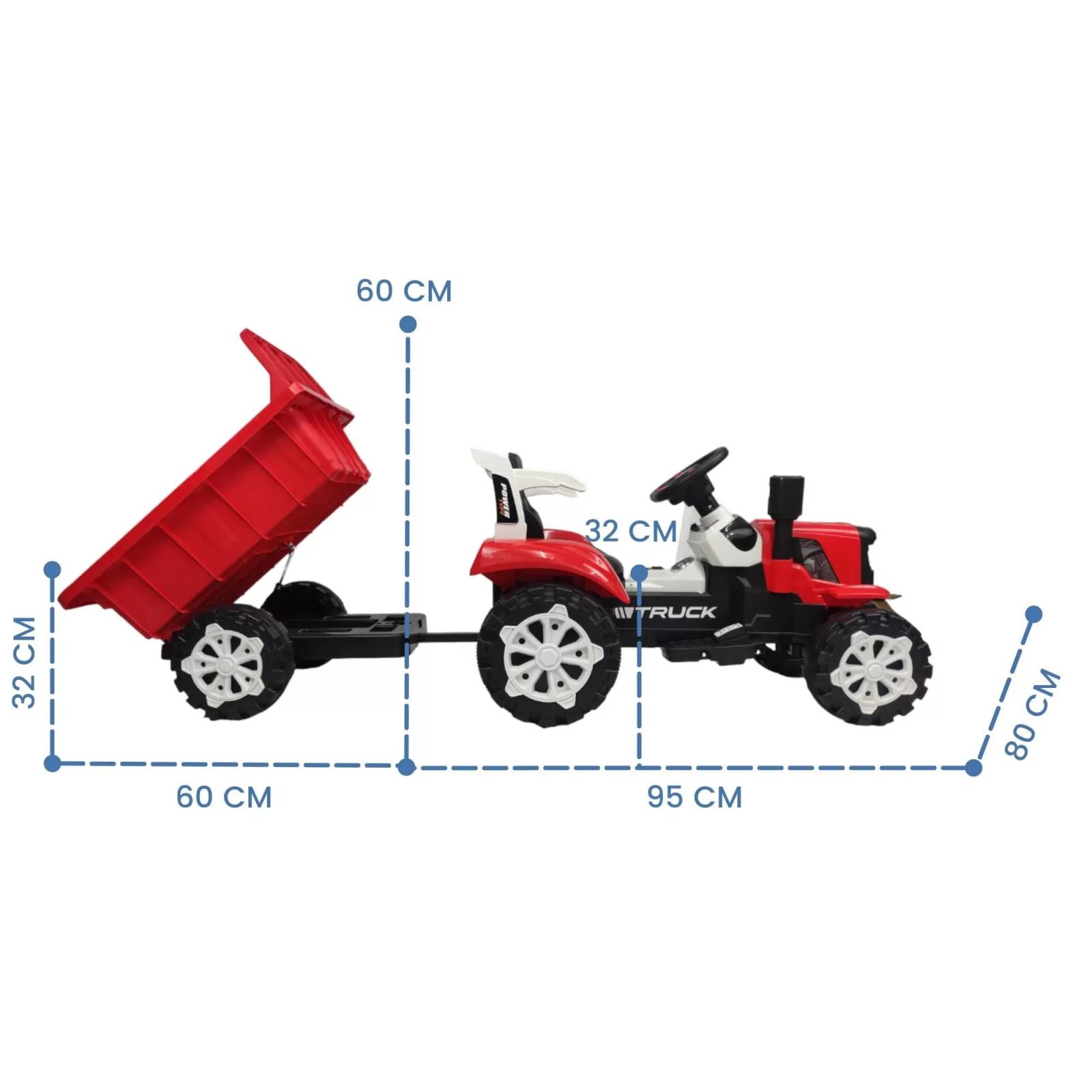 Shops montable electrico tractor