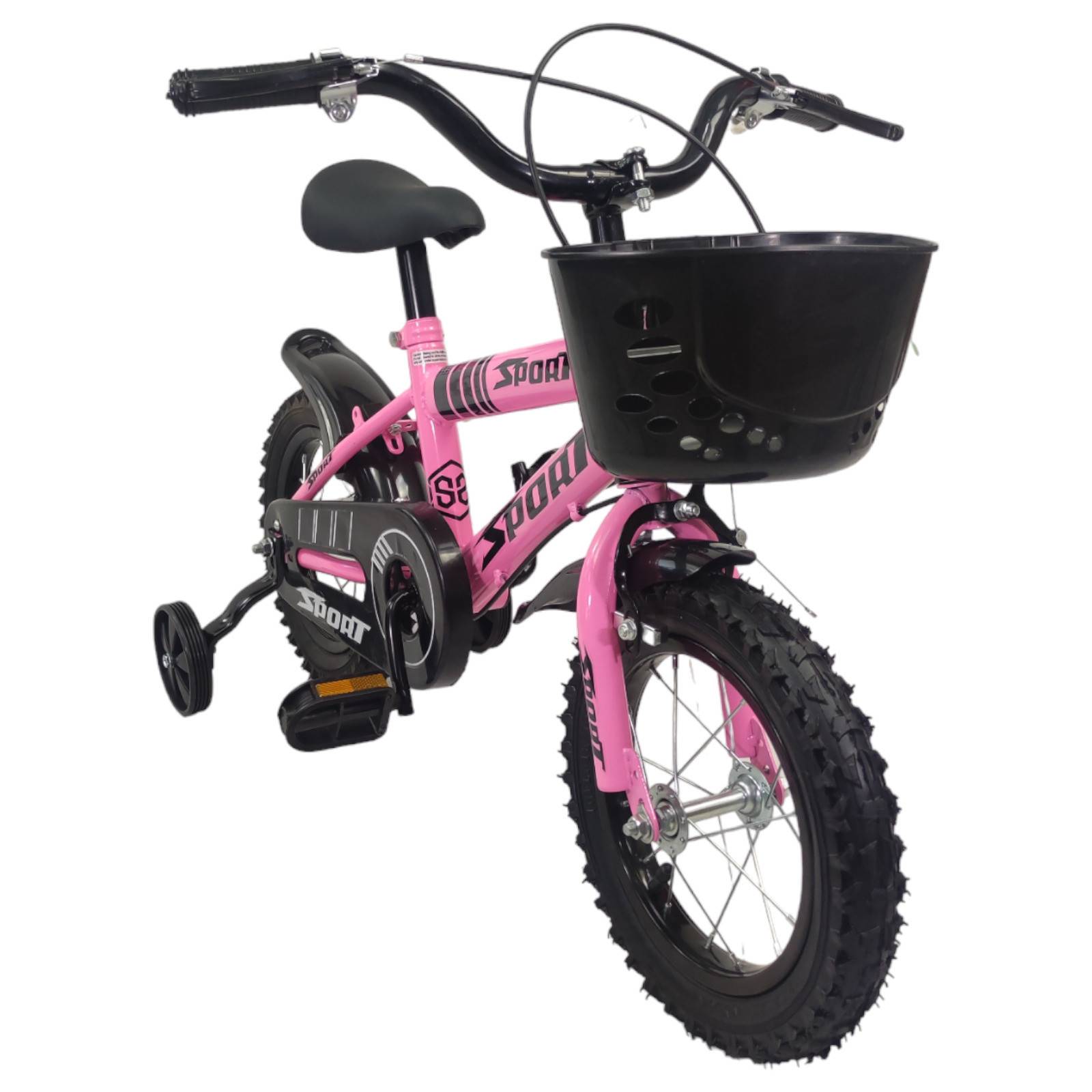Bicicleta para Niños Rodada 12 Aire con Llantas Entrenadoras  - Rosa