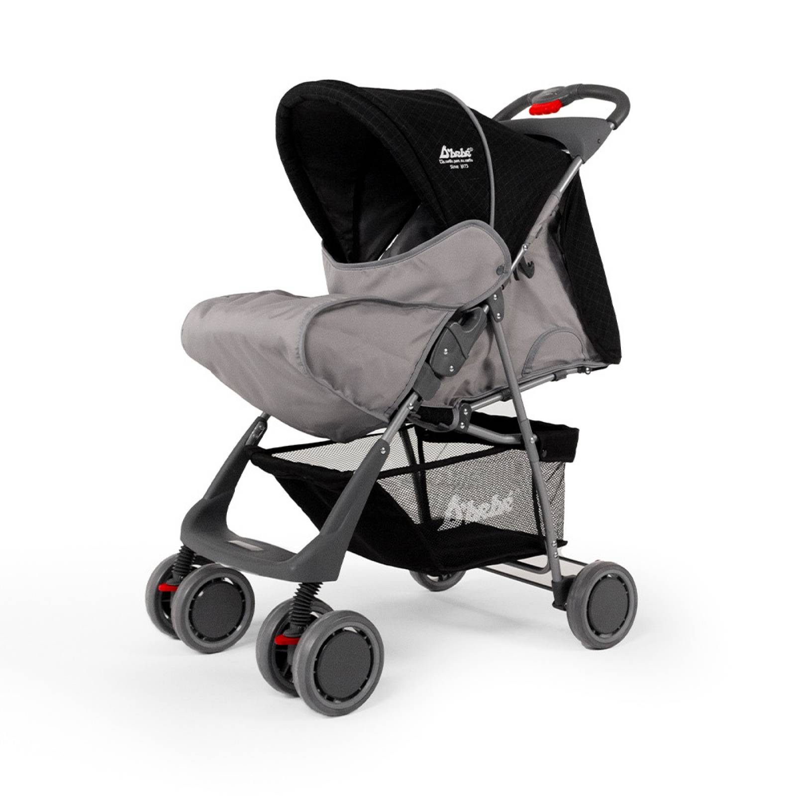 Carriola para Bebe Ultra Plegable Con Charola,6 a 24 meses 15kg  - Negro.