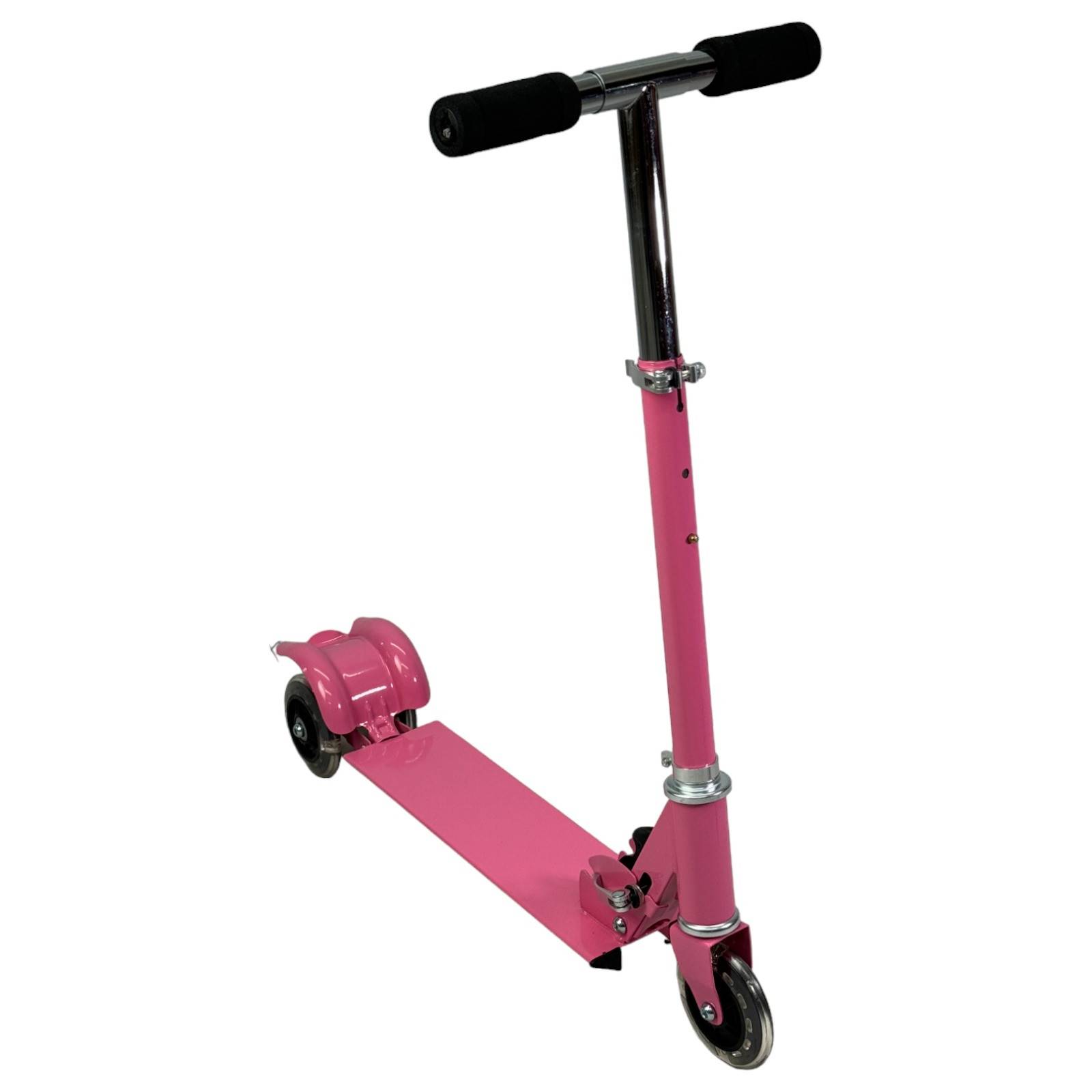 Scooter para Niños Patinete del Diablo Tres Llantas Metal  - Rosa.