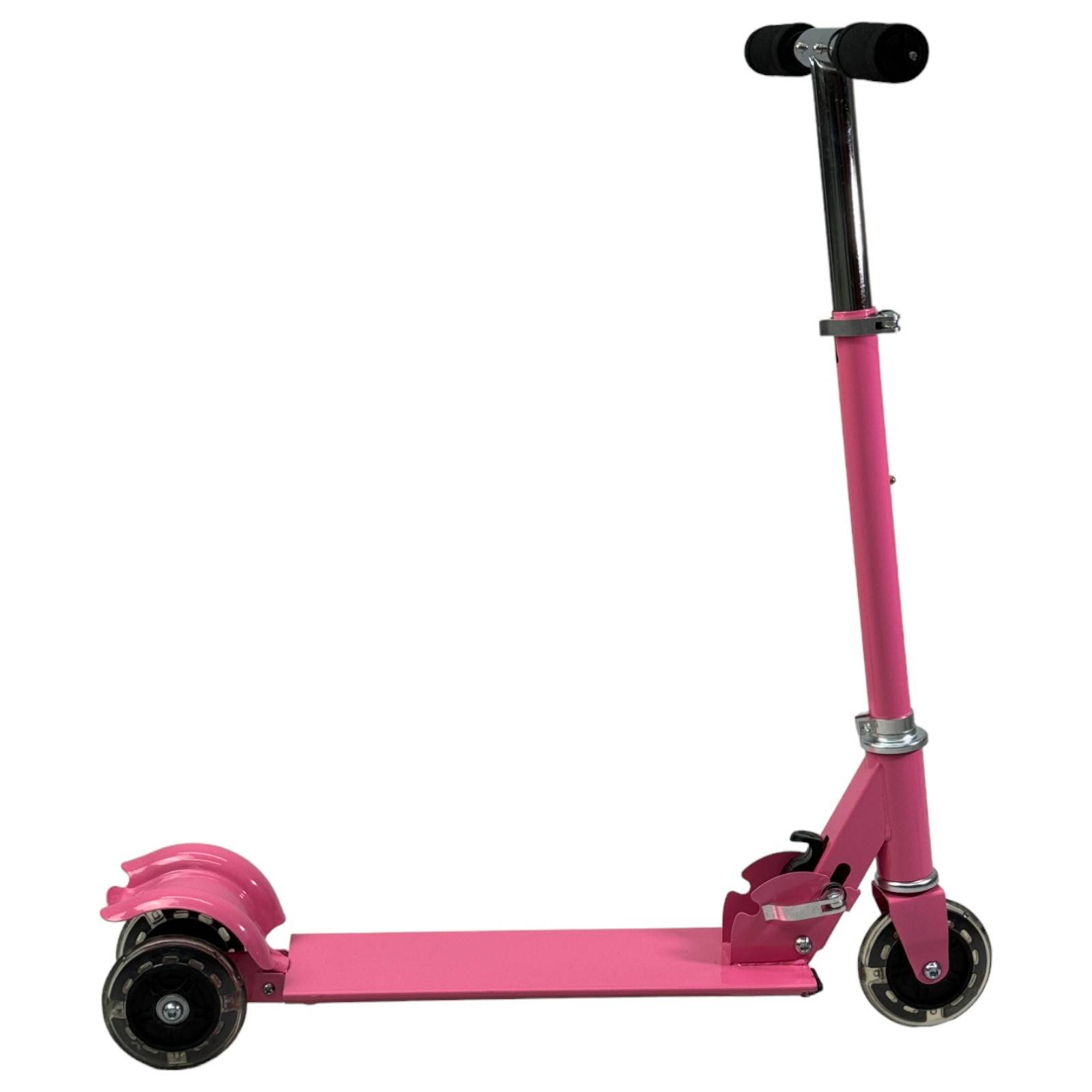 Scooter para Niños Patinete del Diablo Tres Llantas Metal  - Rosa.