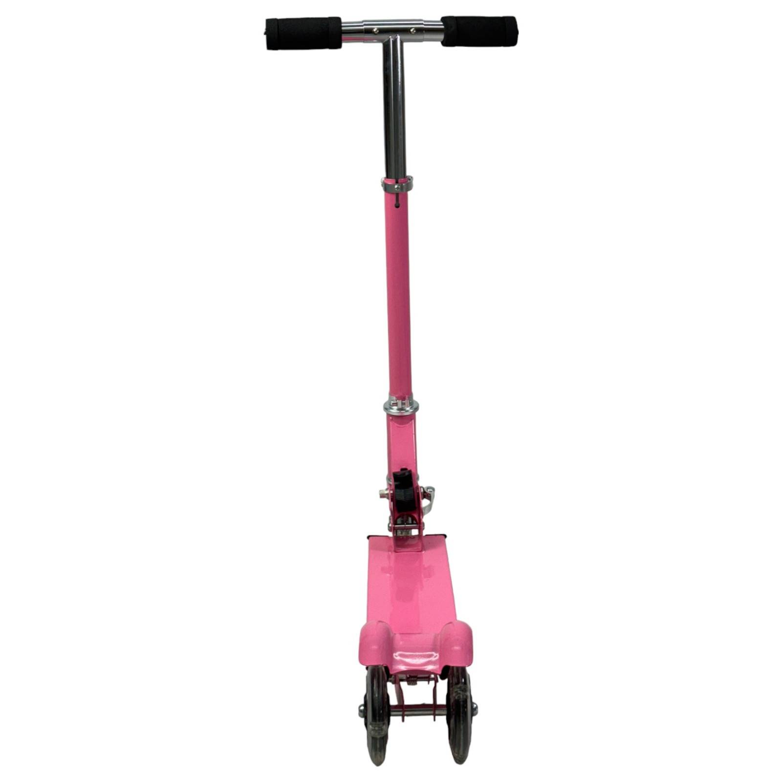 Scooter para Niños Patinete del Diablo Tres Llantas Metal  - Rosa.