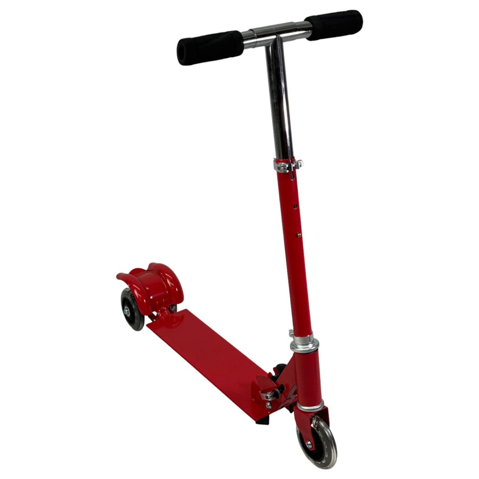 Scooter para Niños Patinete del Diablo Tres Llantas Metal  - Rojo.