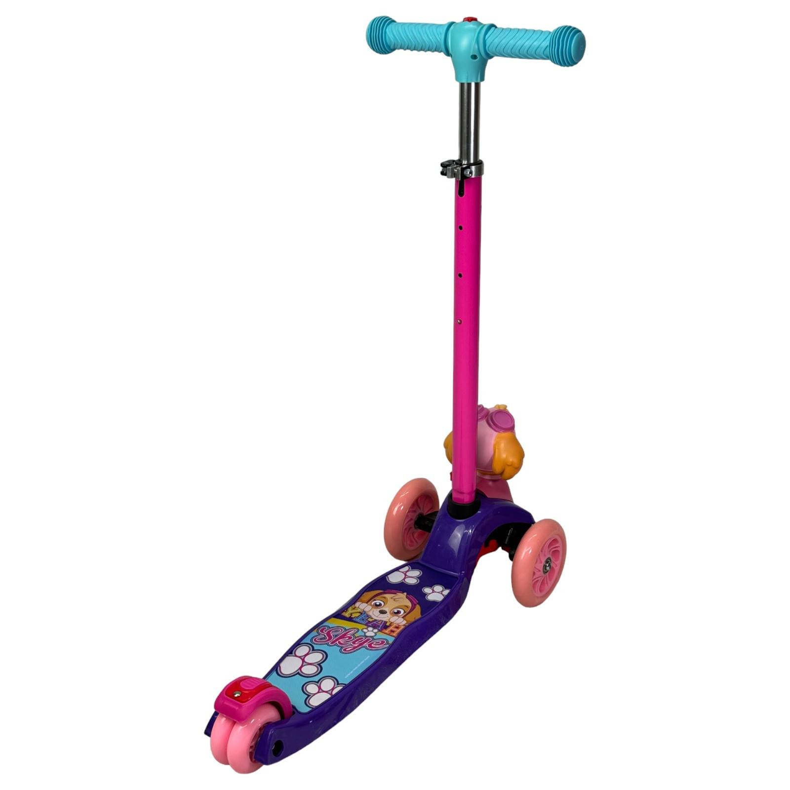 Scooter para Niños Patin del Diablo Tres Llantas Paw Patrol  - Rosa