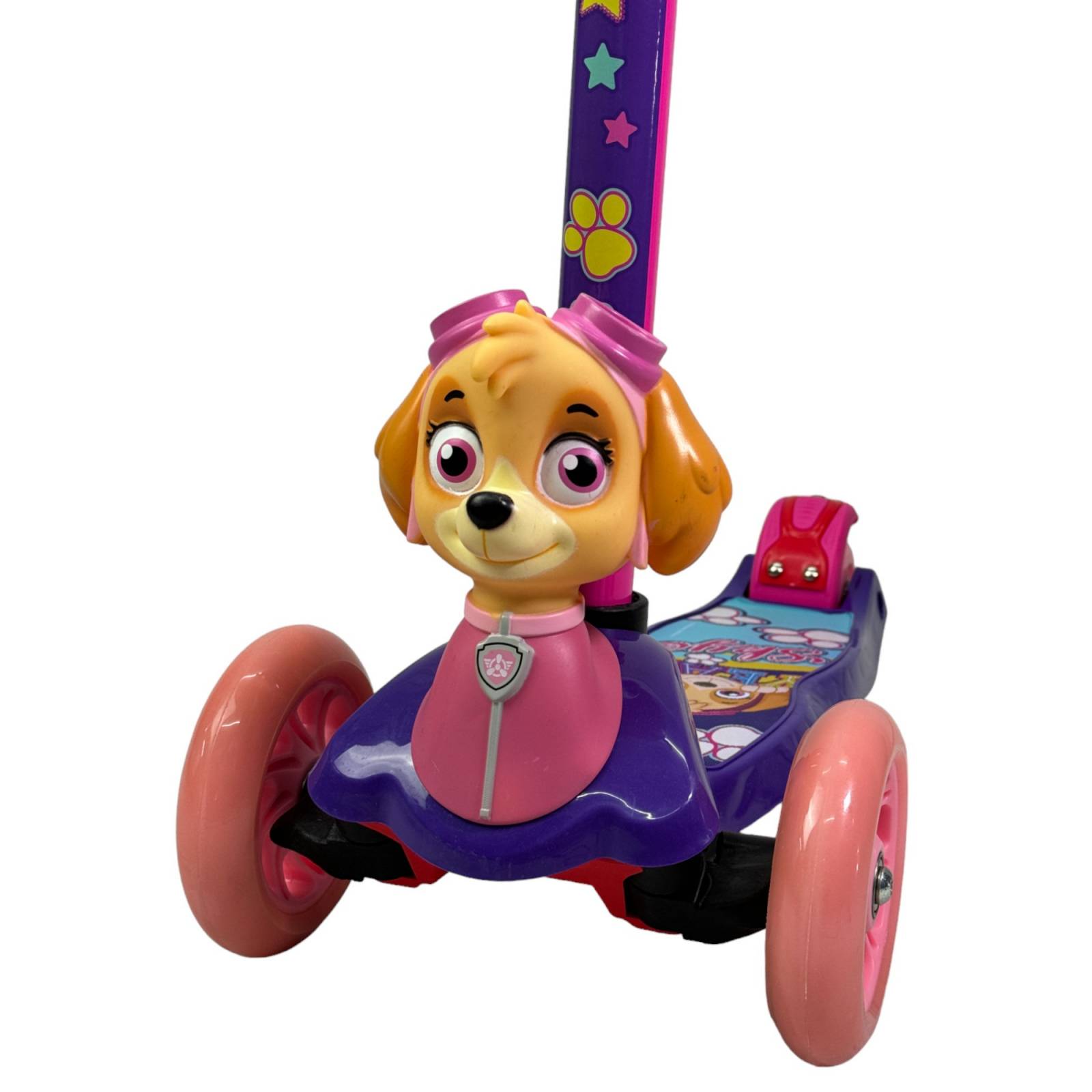 Scooter para Niños Patin del Diablo Tres Llantas Paw Patrol  - Rosa