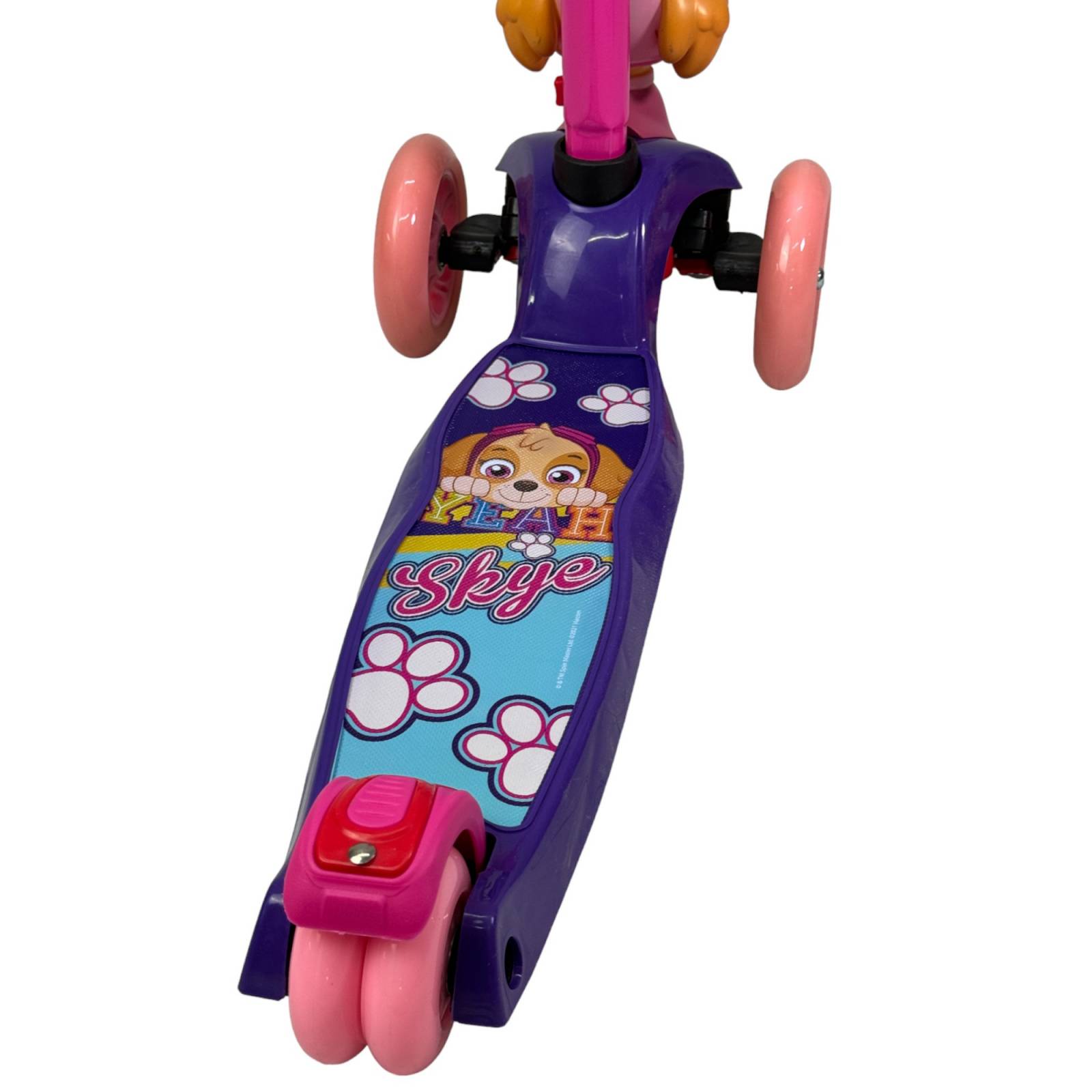 Scooter para Niños Patin del Diablo Tres Llantas Paw Patrol  - Rosa