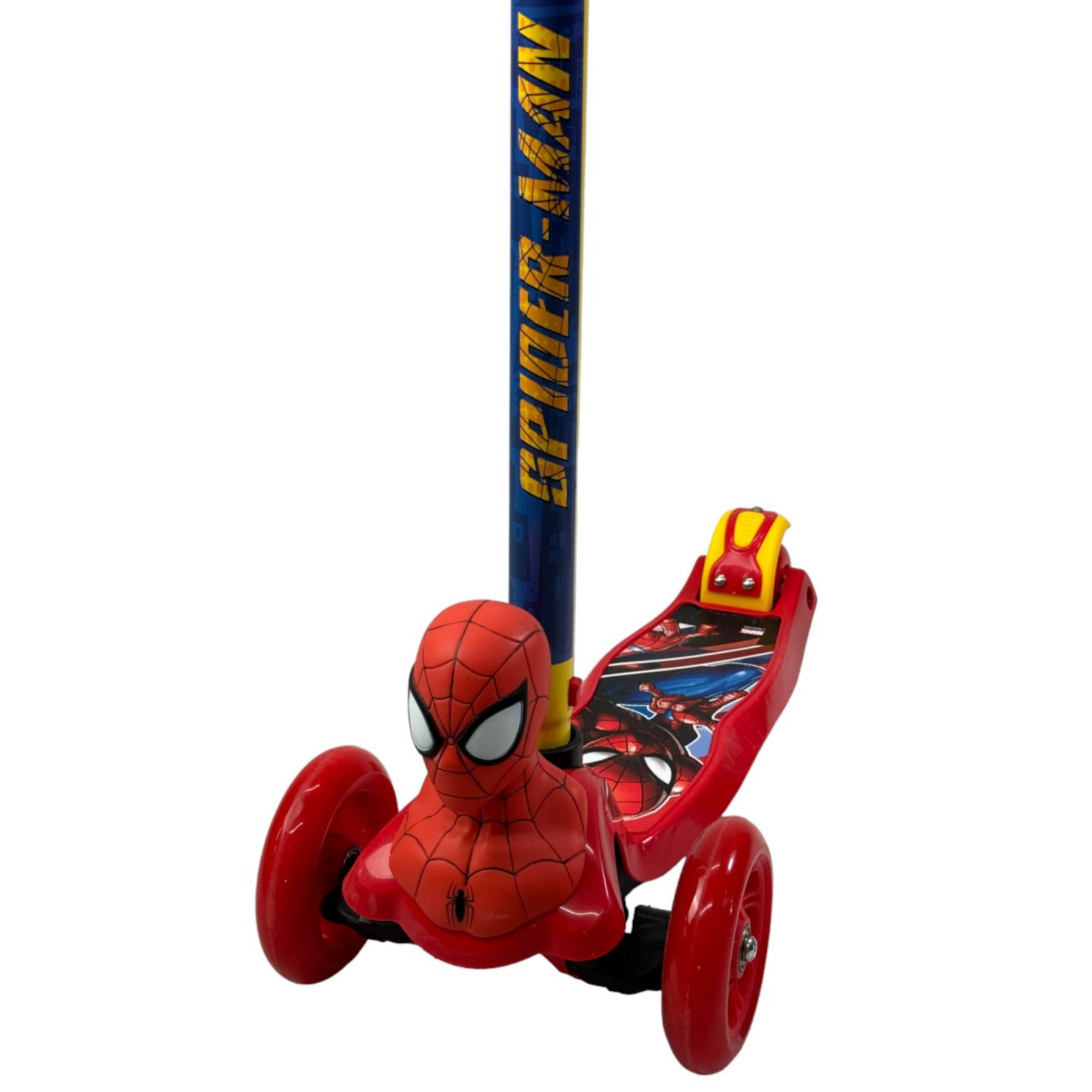 Scooter para Niños Patinete del Diablo Tres Llantas Spiderman  - Rojo