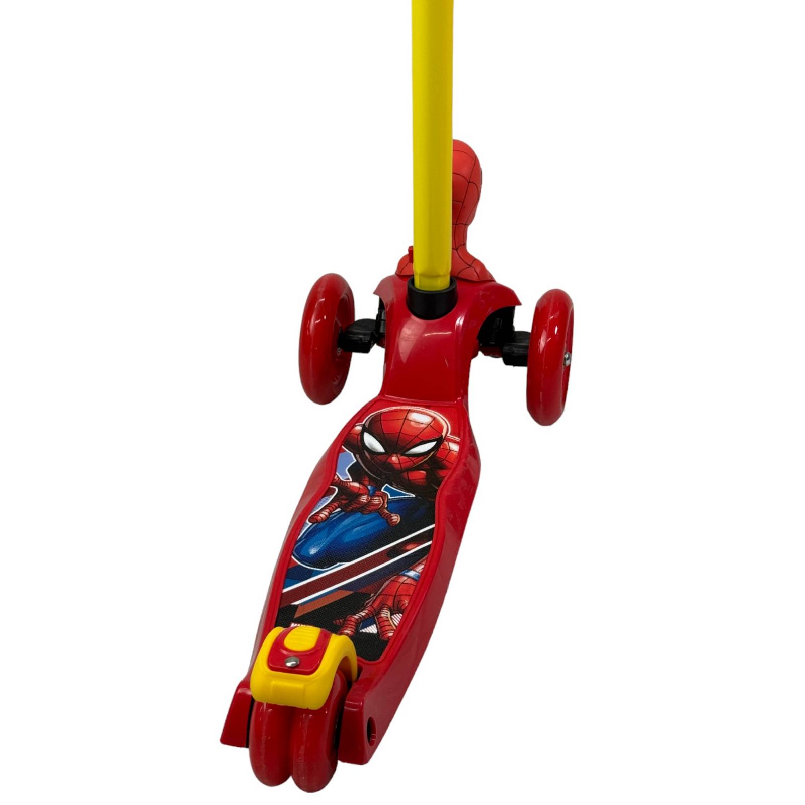 Scooter para Niños Patinete del Diablo Tres Llantas Spiderman  - Rojo