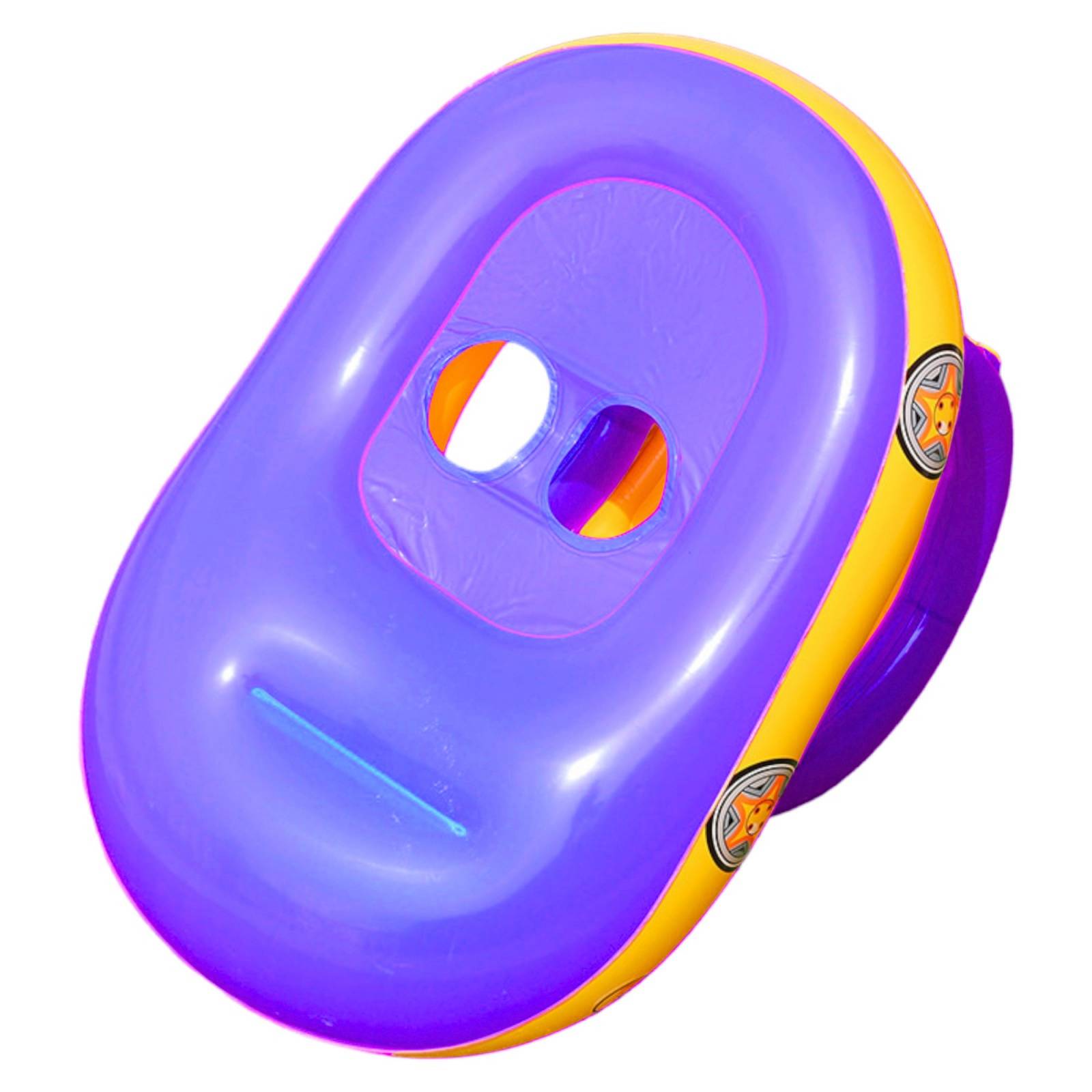 Inflable de Piscina para Niños Juguete de Alberca Flotador Vocho  - Purpura