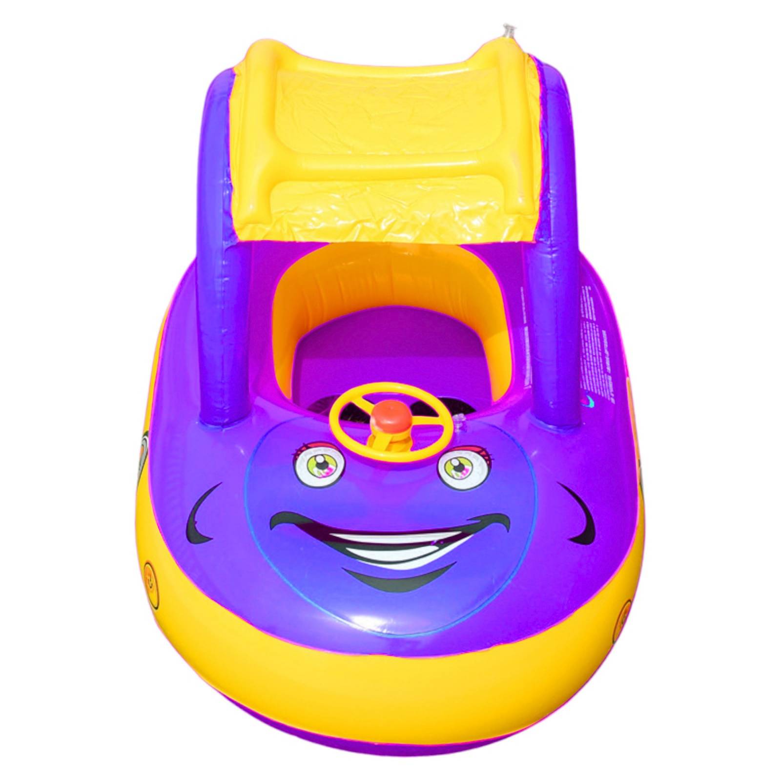 Inflable de Piscina para Niños Juguete de Alberca Flotador Vocho  - Purpura
