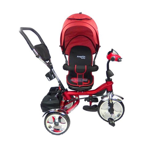 Triciclo para Bebe de lujo 6 en 1 6m a 5 años Rojo 