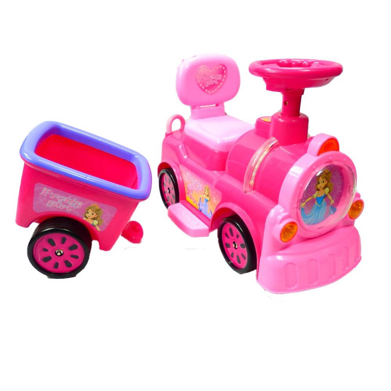 carrito montable de princesas