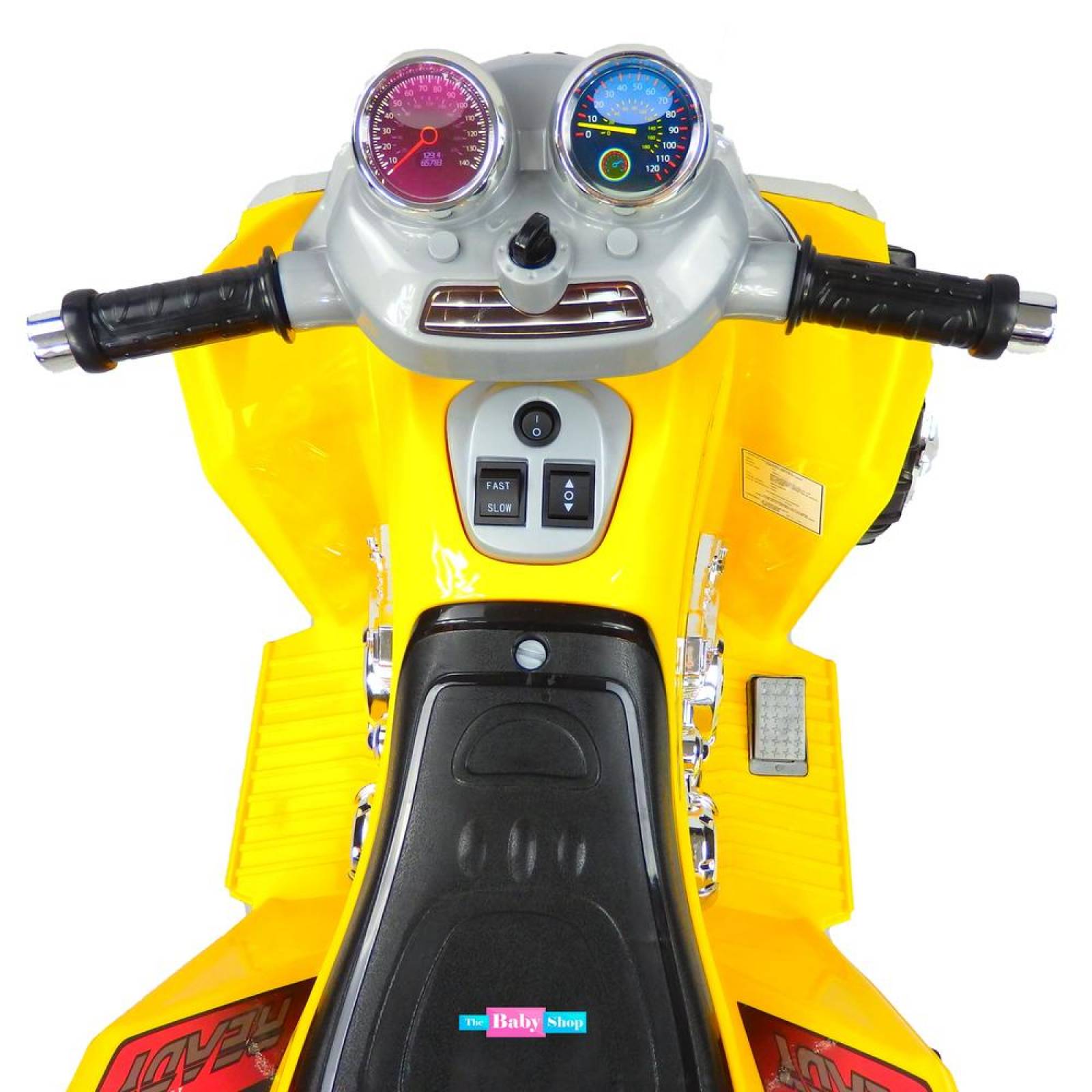 Cuatrimoto Quad Montable Electrica para niños Amarillo 