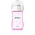 Biberon Natural 260 ml / 9 onz rosa 