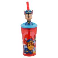 Vaso Figurita 3D De Paw Patrol Comic De 360 Ml