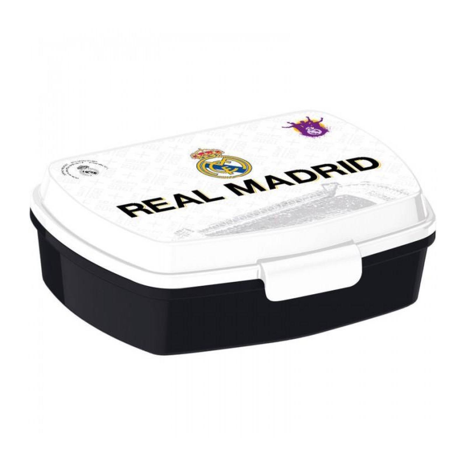 Lonchera rectangular de Futbol Real Madrid 
