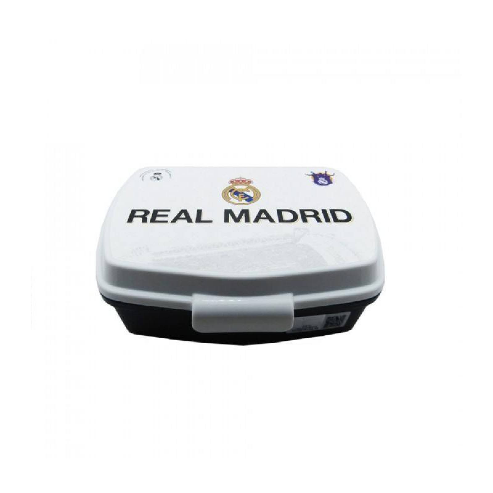 Lonchera rectangular de Futbol Real Madrid 