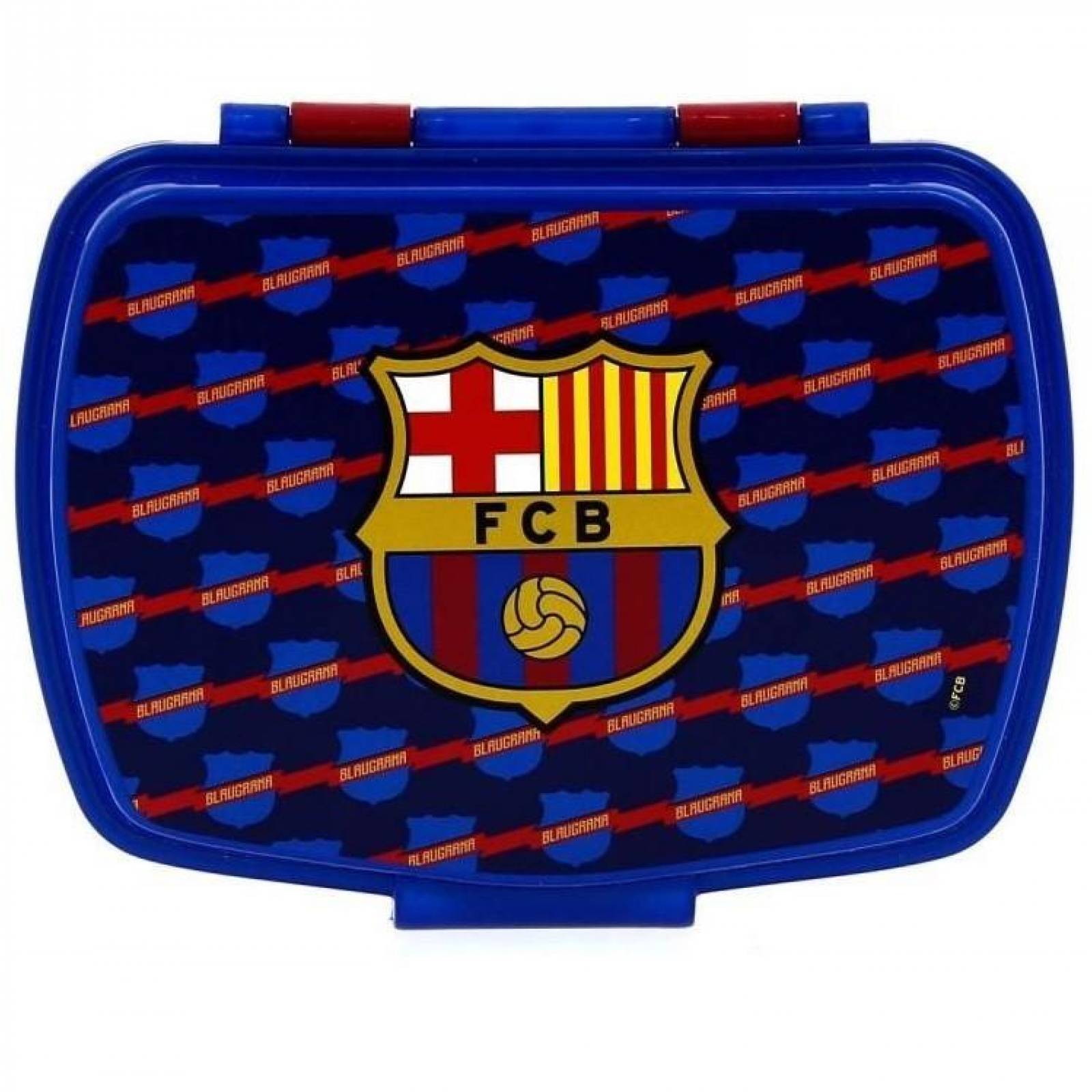 Lonchera rectangular de Futbol FC Barcelona FCB 