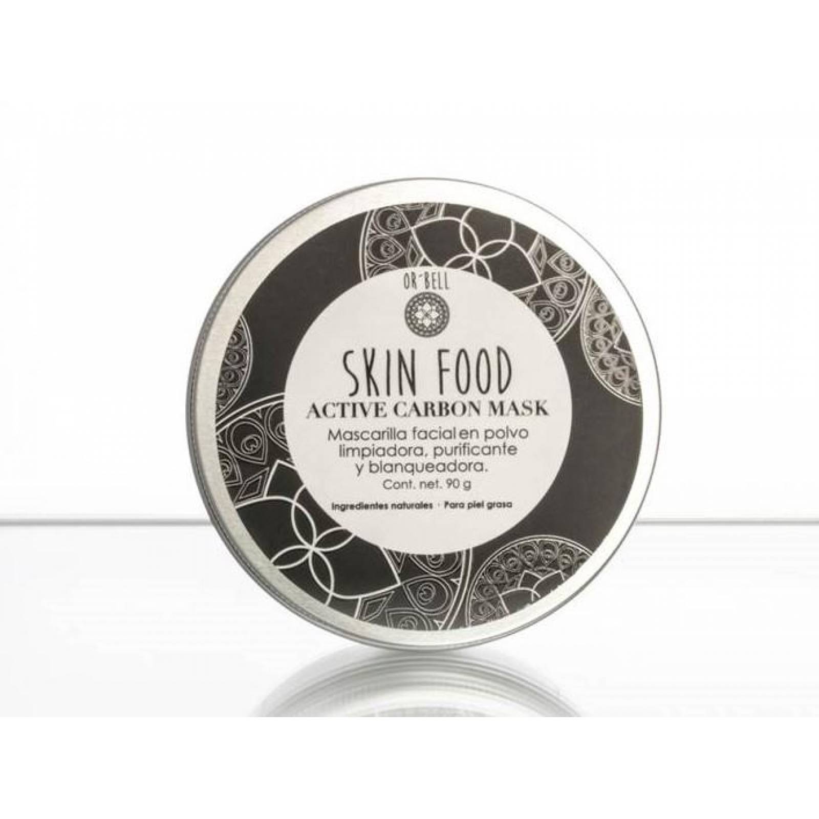 Mascarilla Negra Carbón Activado Facial de Coco Skin Food 45gr 