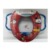 Asiento Entrenador Acolchado Con Asas Para Baño Mickey