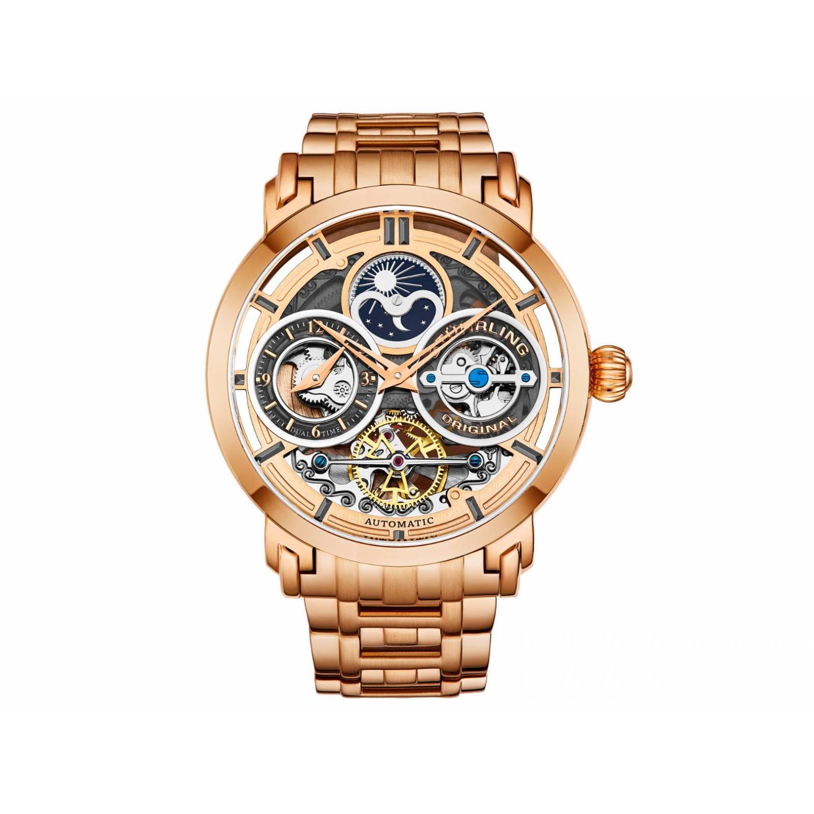 Reloj Stuhrling Automatico para Hombre, modelo 371B, Legacy