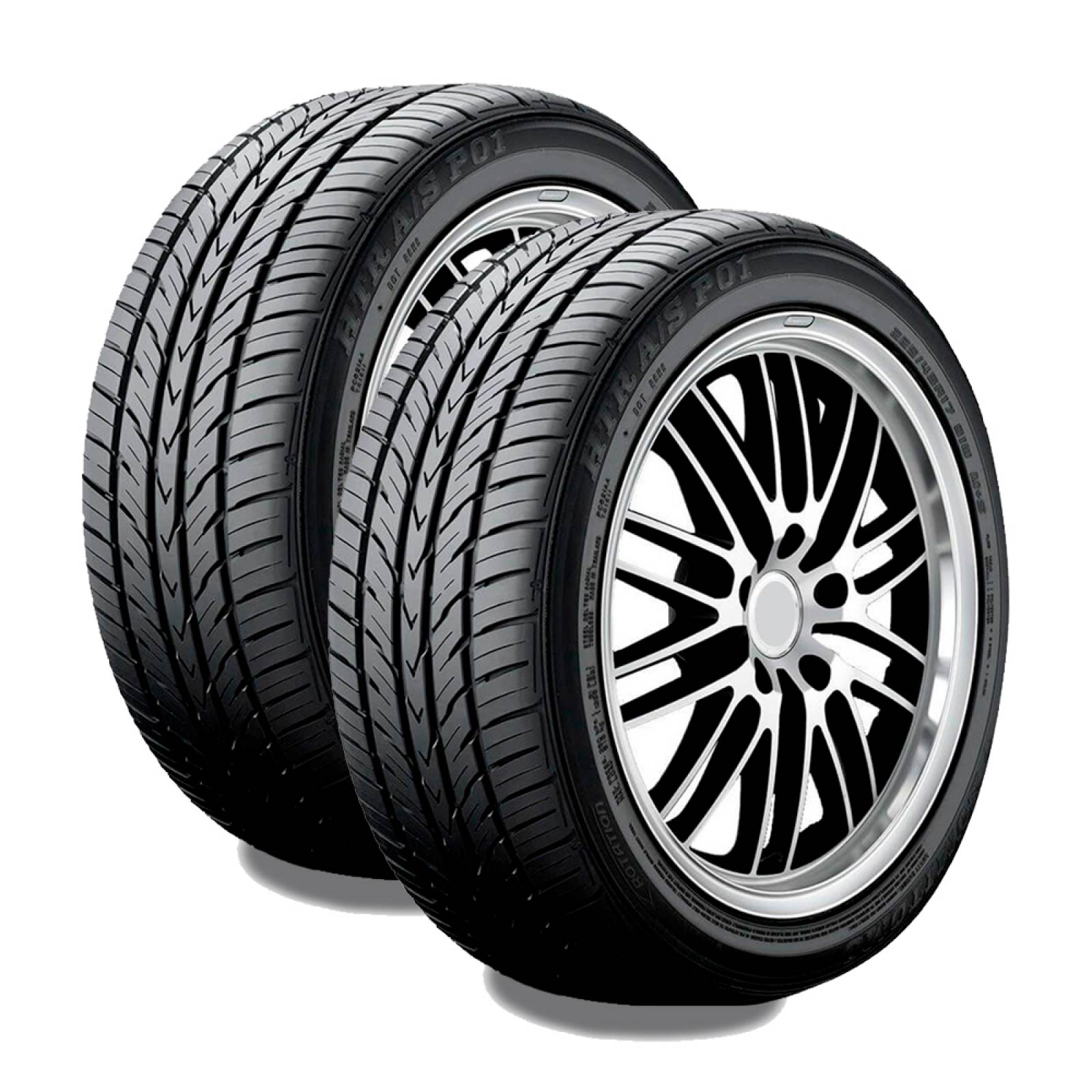 Paquete de 2 Llantas 195/60 R14 SUMITOMO HTR A/S 86H
