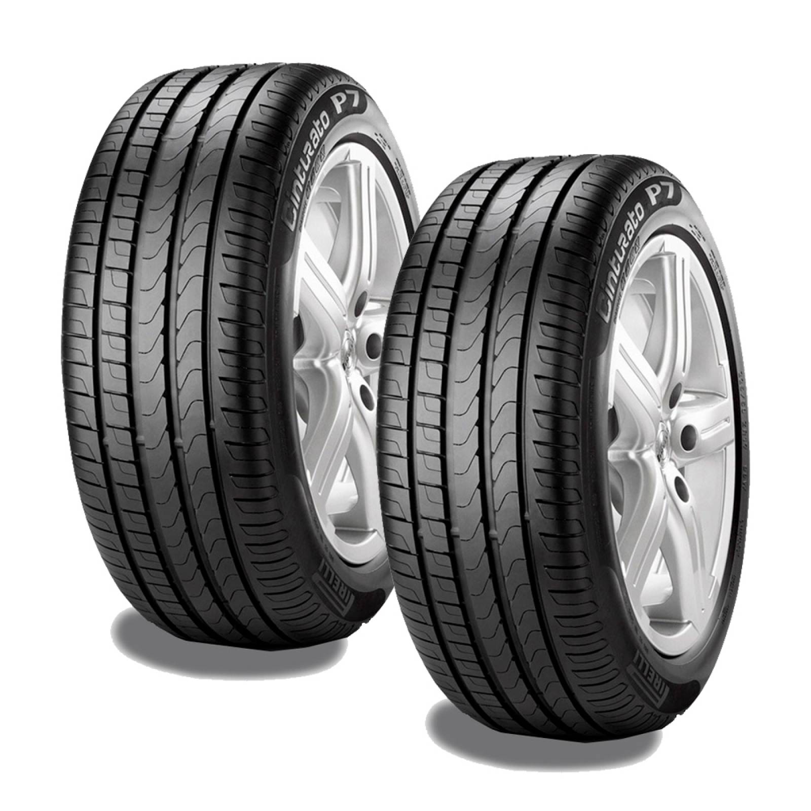 Paquete de 2 Llantas 225/45 R18 PIRELLI CINTURATO P7 (*) 95Y