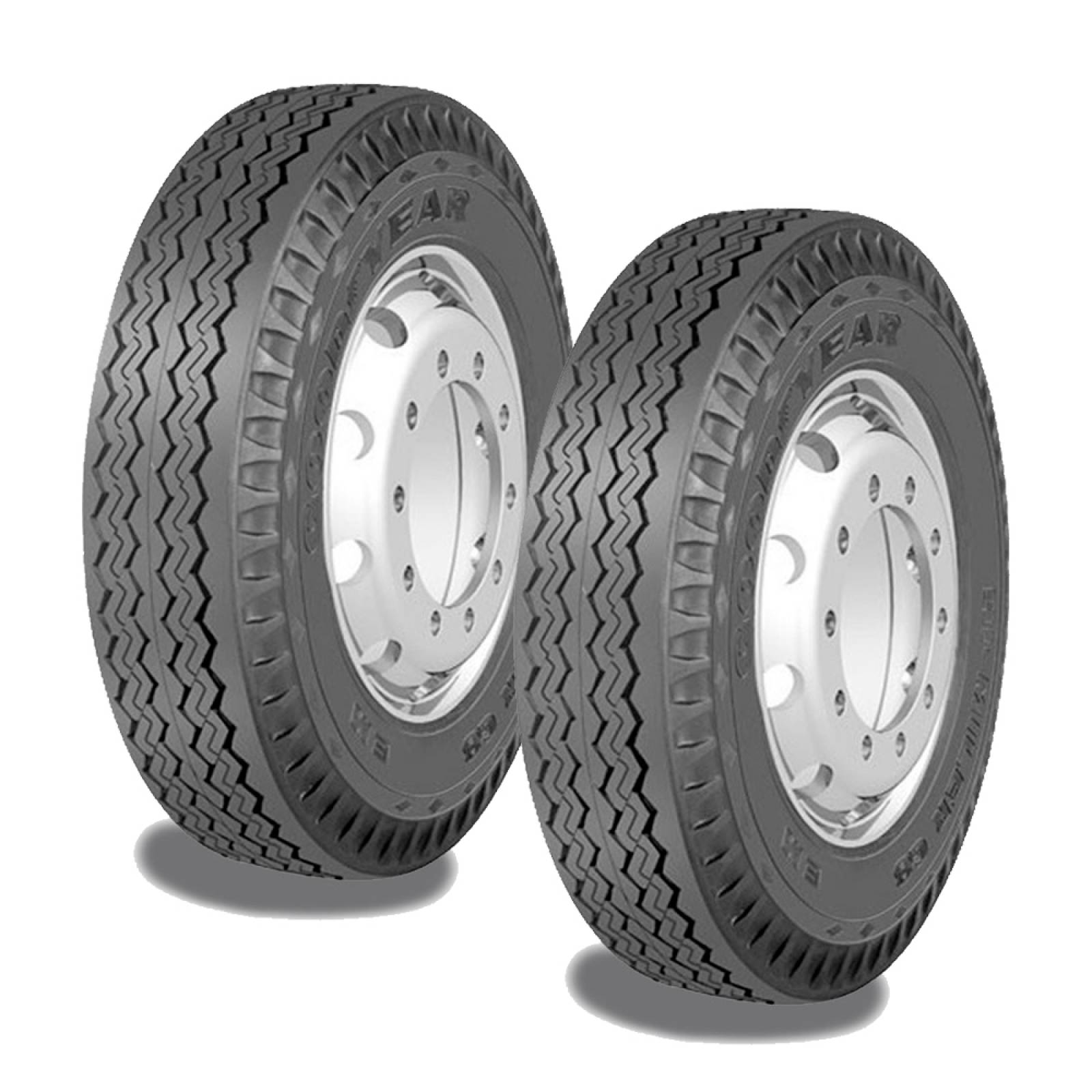 Paquete de 2 Llantas 7.50 R17 GOODYEAR TBR TRAGALEGUAS 10C