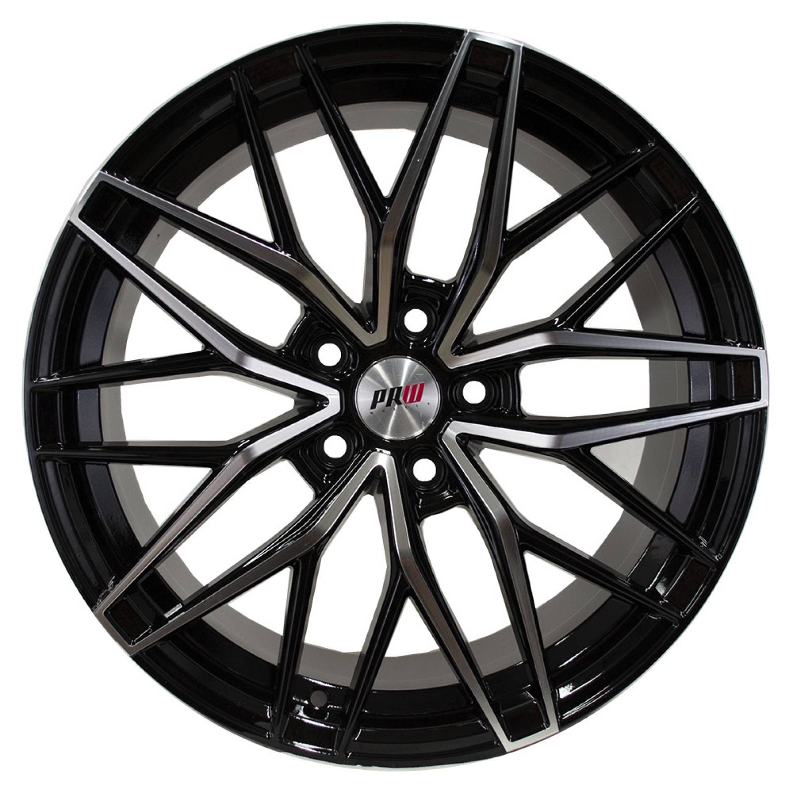 Rin 17X8 5-100 PRW Mod: P689 ET35 CB73.1 GLOSS BLACK ...