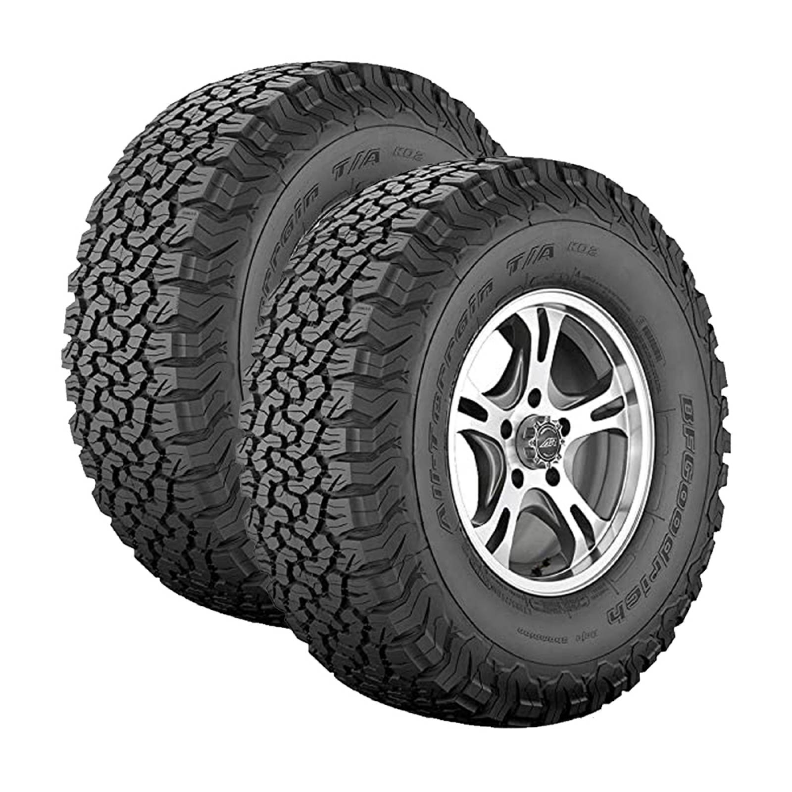 Paquete de 2 Llantas 235/70 R16 BF GOODRICH ALL TERRAIN T/A KO2 104/10