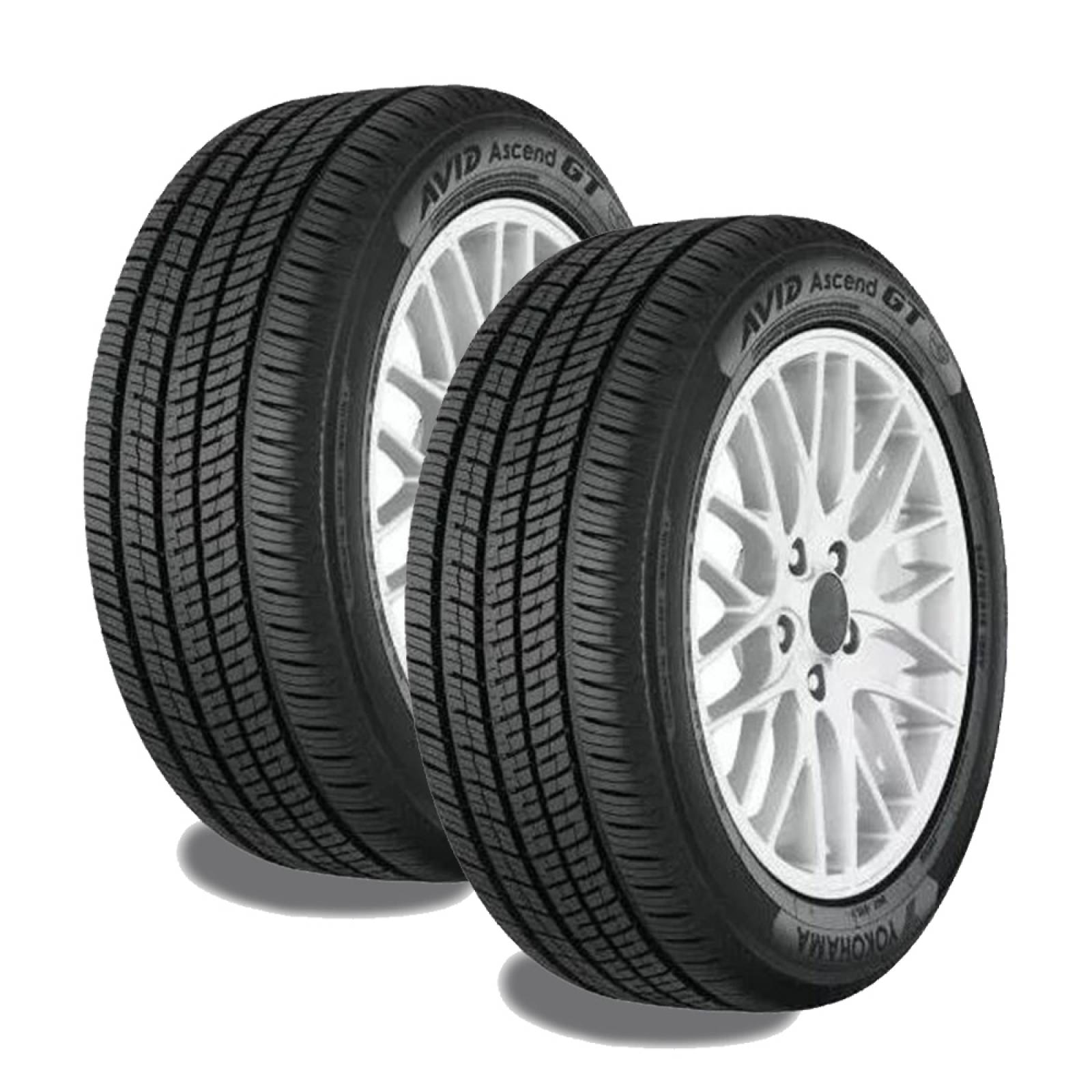 Paquete de 2 Llantas 195/60 R15 YOKOHAMA AVID ASCEND GT 88H