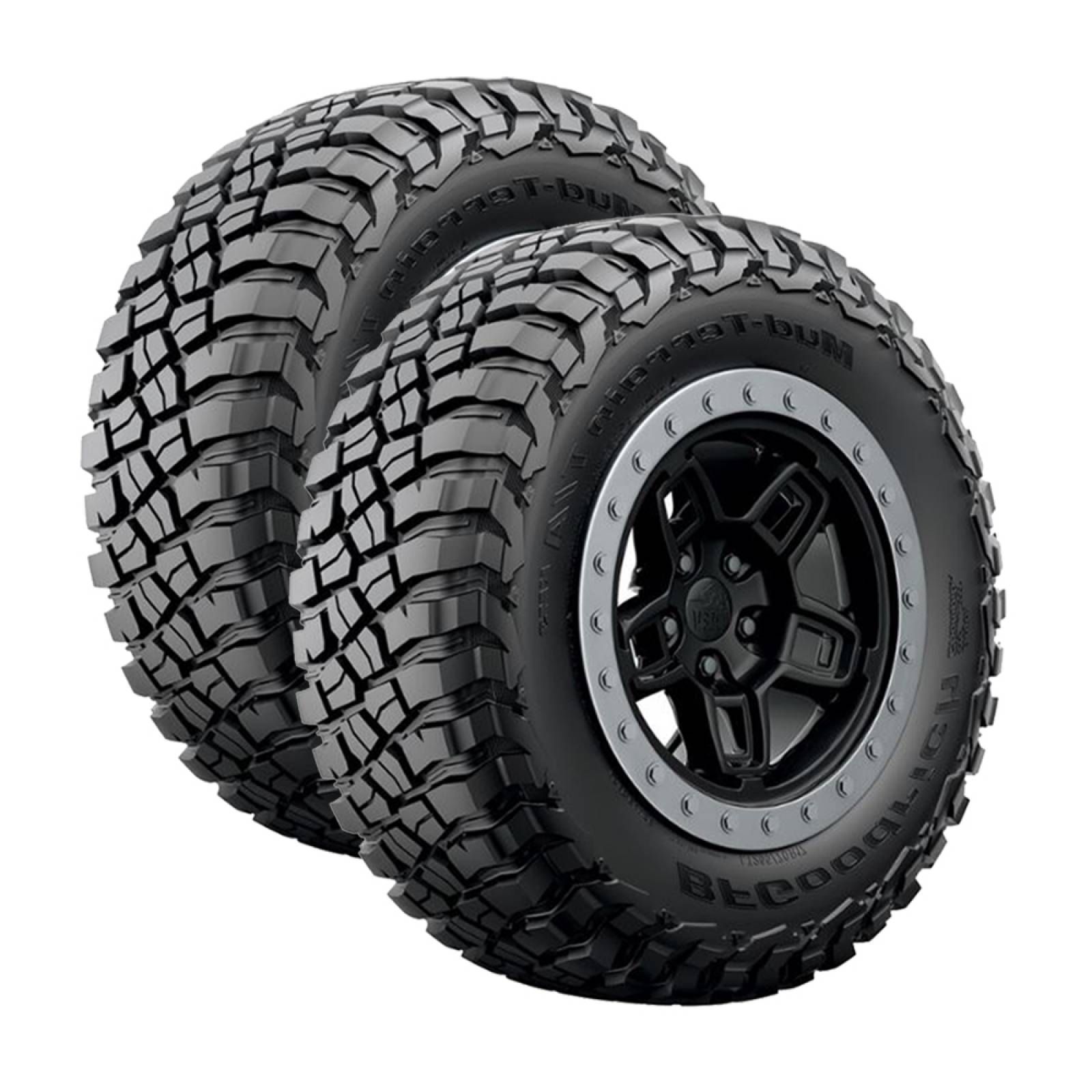 Paquete de 2 Llantas 31X10.50 R15 BF GOODRICH MUD TERRAIN T/A KM3 109Q
