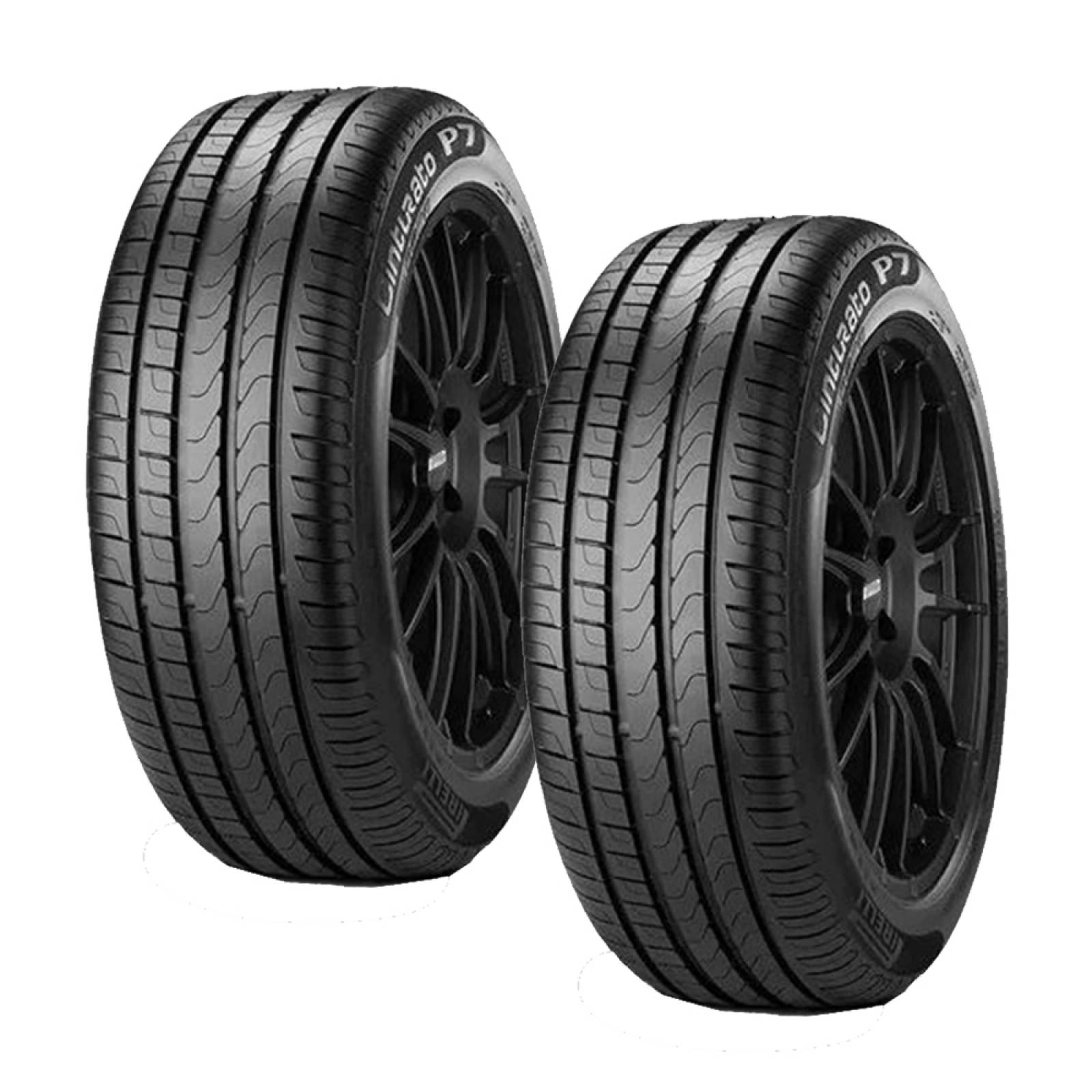Paquete de 2 Llantas 225/45 R19 PIRELLI CINTURATO P7 R/F(*) 92W