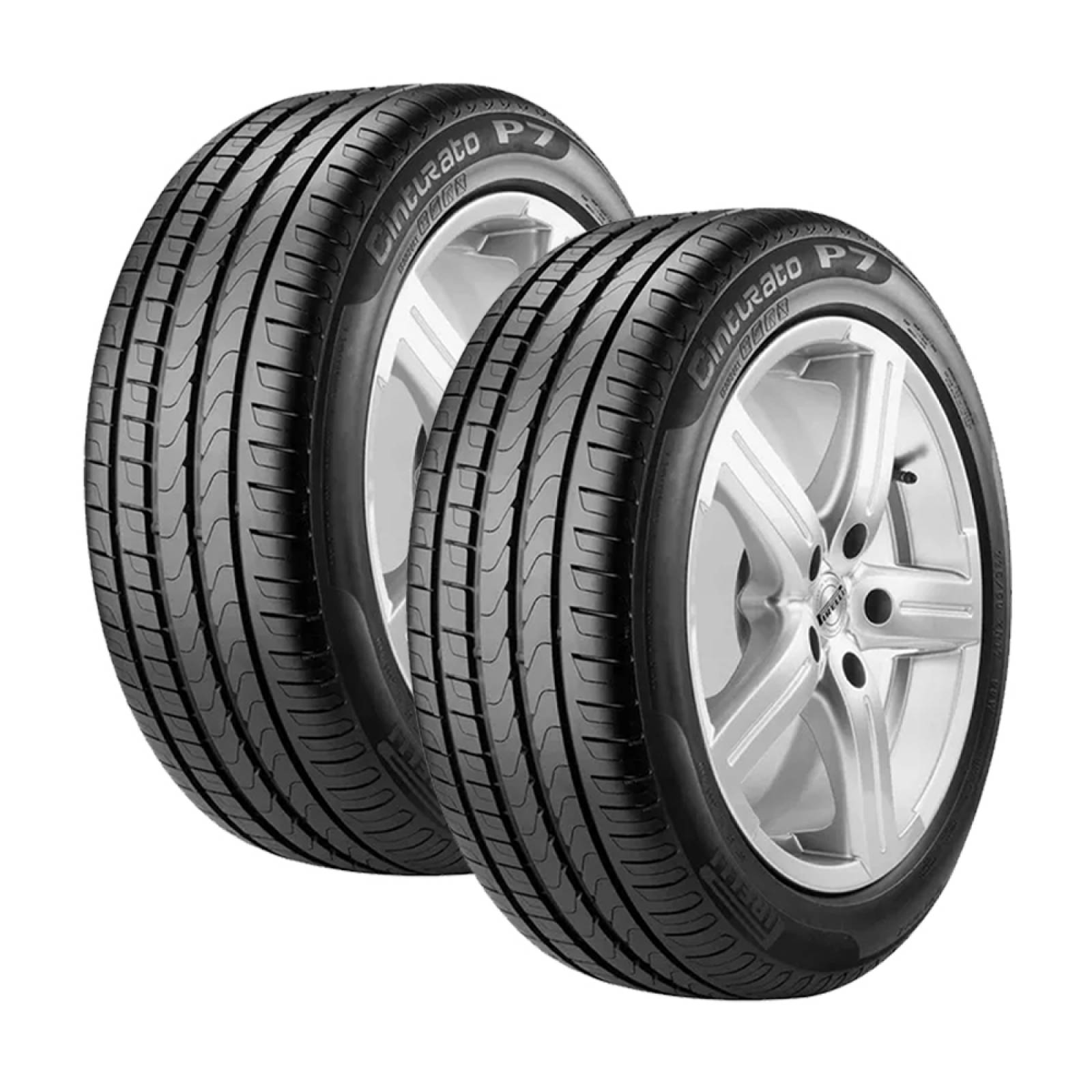 PAQUETE DE 2 LLANTAS  195/55 R16 PIRELLI CINTURATO P1 R/F (*) 87W